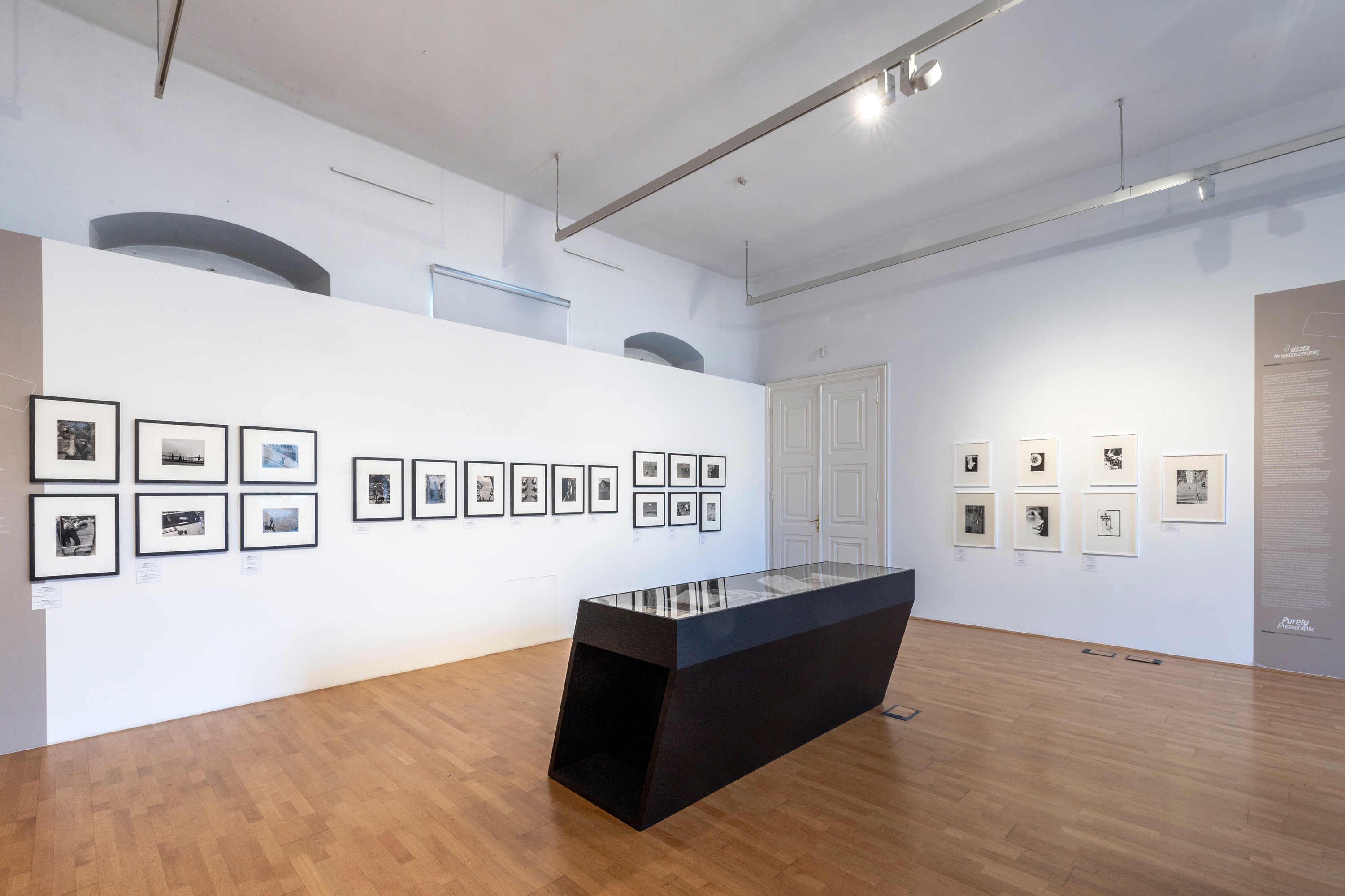 Purely Photographic: Iván Hevesy and the Beginnings of Modern Hungarian Photography, exhibition interior Photo: Zsolt Birtalan / PIM