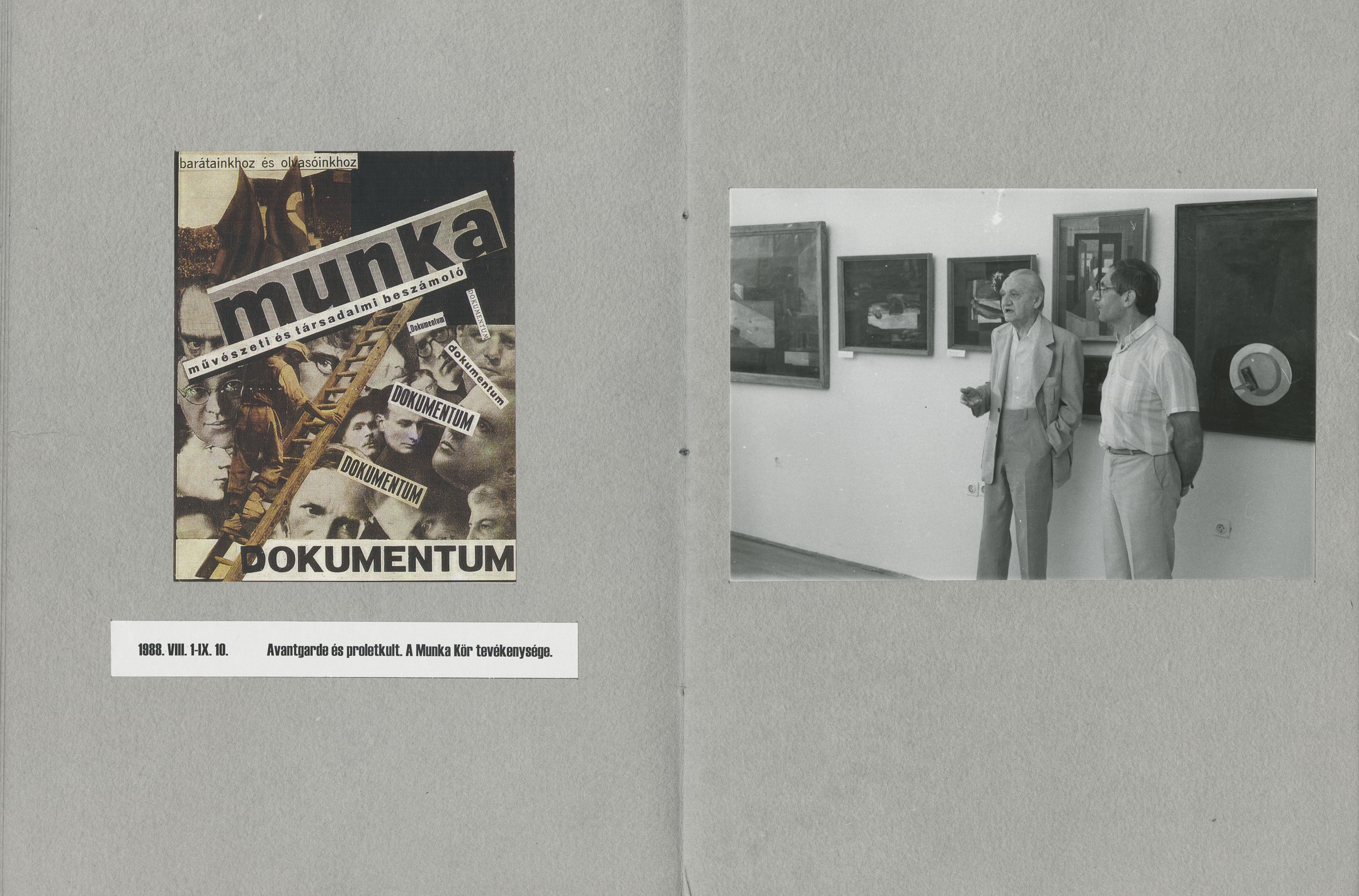 "25 éves a Csaplár Múzeum" – Fotóalbum Csaplár Ferenc köszöntésére, 2001 (Kassák Múzeum)