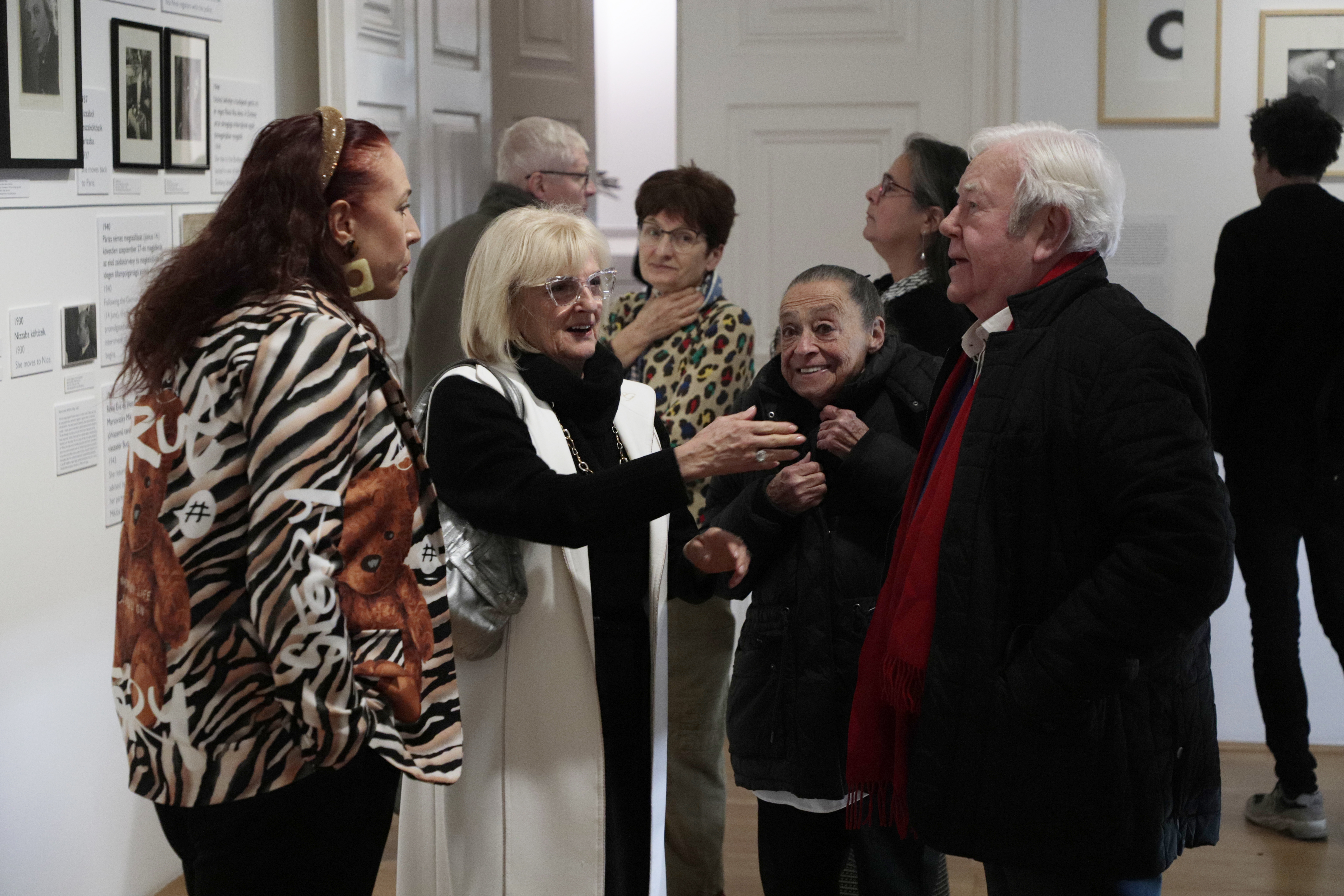 Opening of the exhibition The Missing Gaze - Ilka Révai's Rediscovered Oeuvre at the Kassák Museum, 14 November 2024. photo by Zsolt Birtalan/PIM