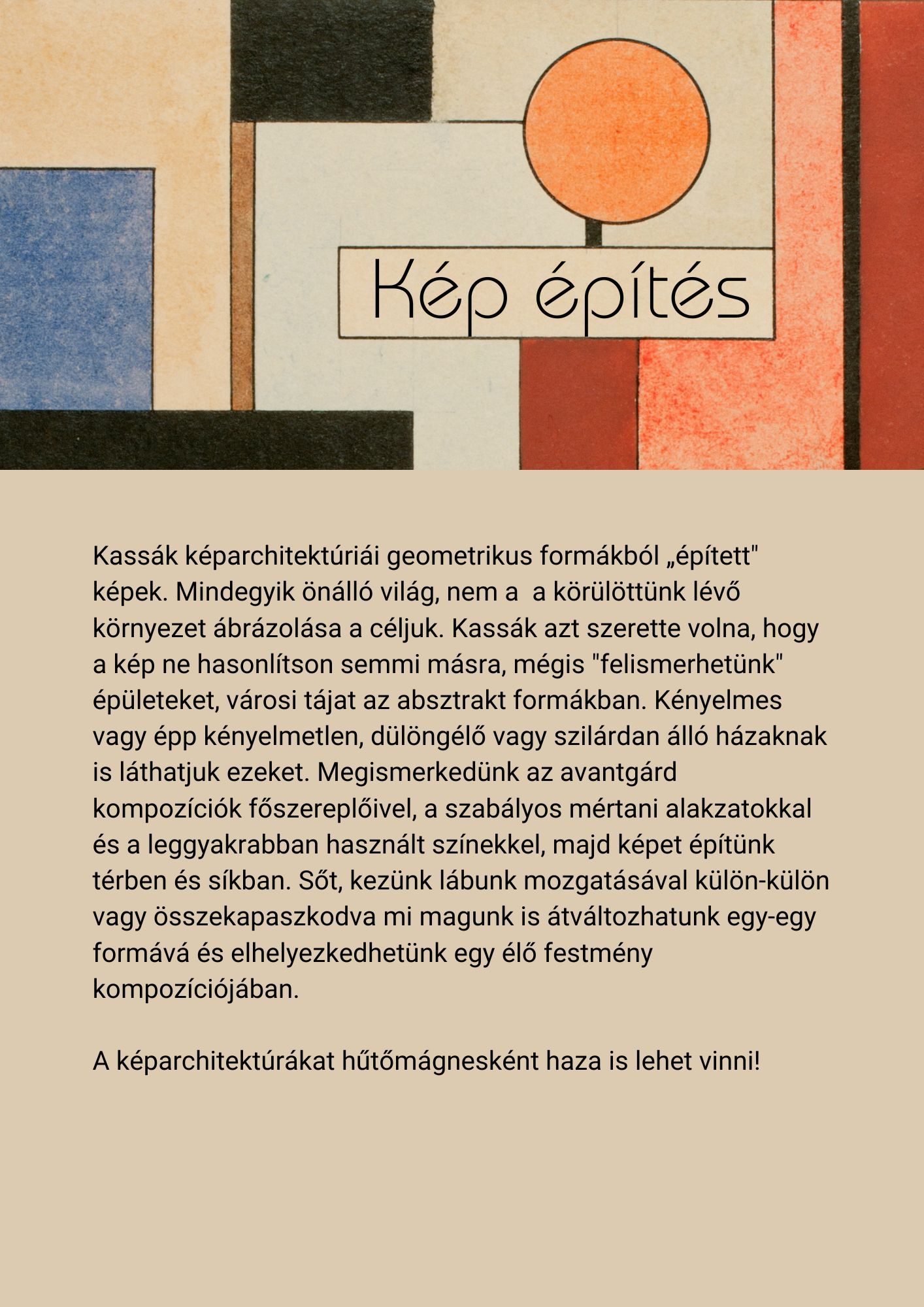 SNI-s foglalkozás - képépítő