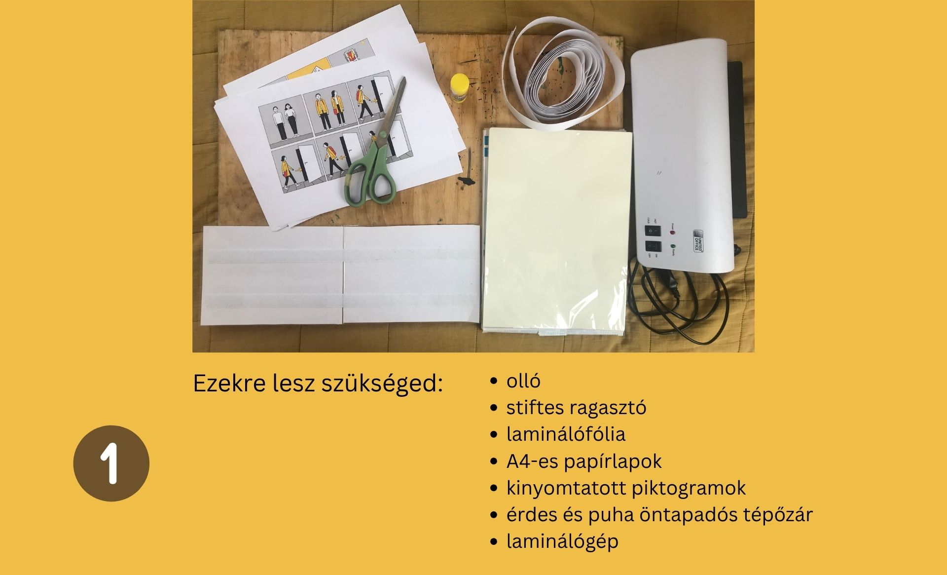 múzeumi időszalag készítés fázisai