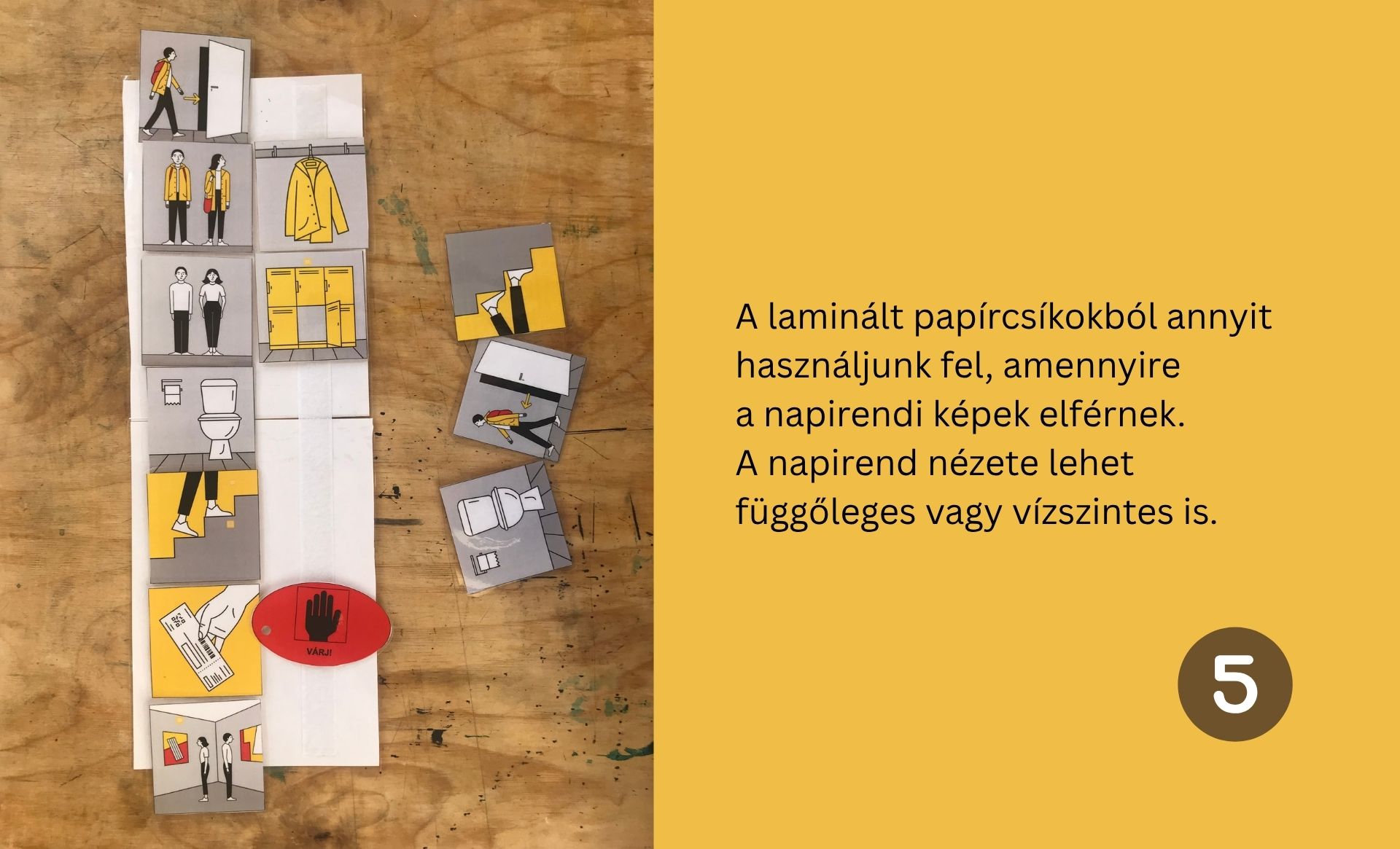 múzeumi időszalag készítés fázisai