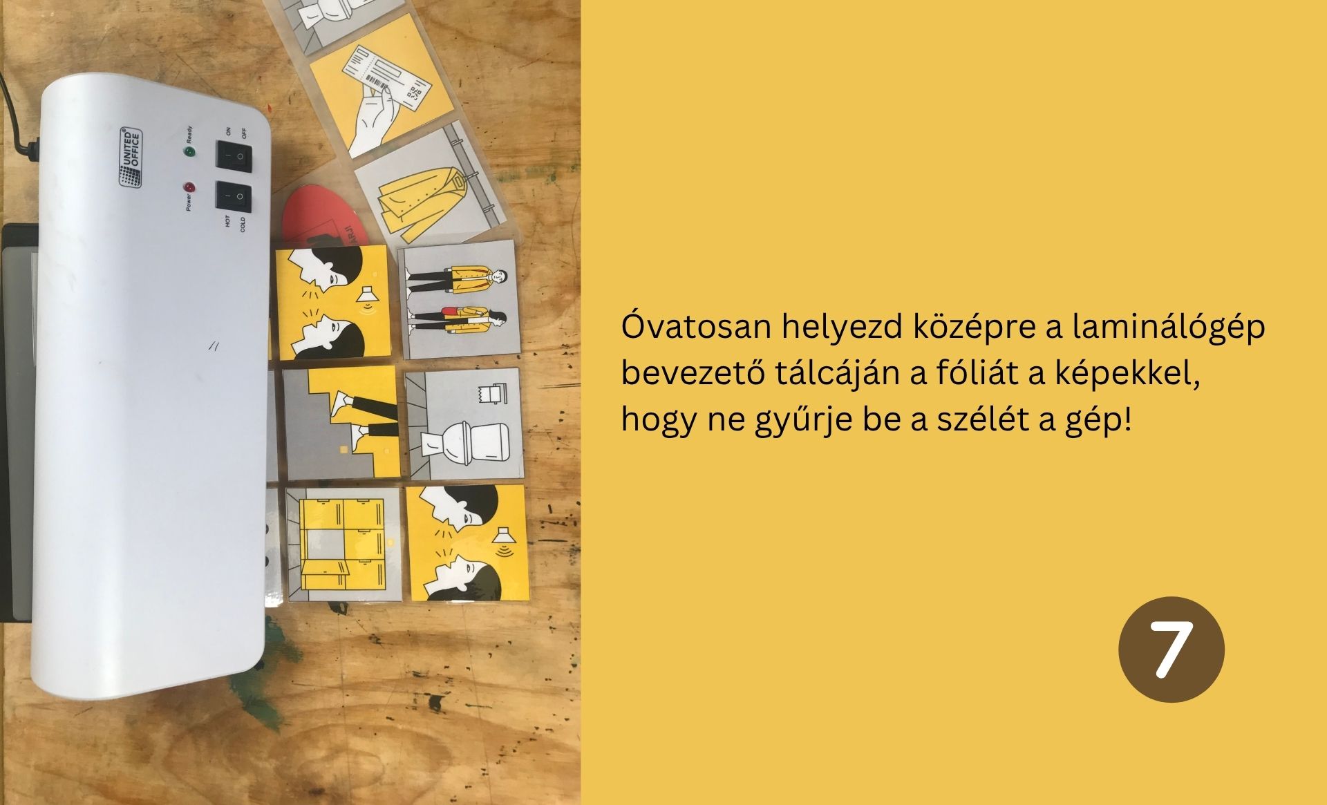 múzeumi időszalag készítés fázisai