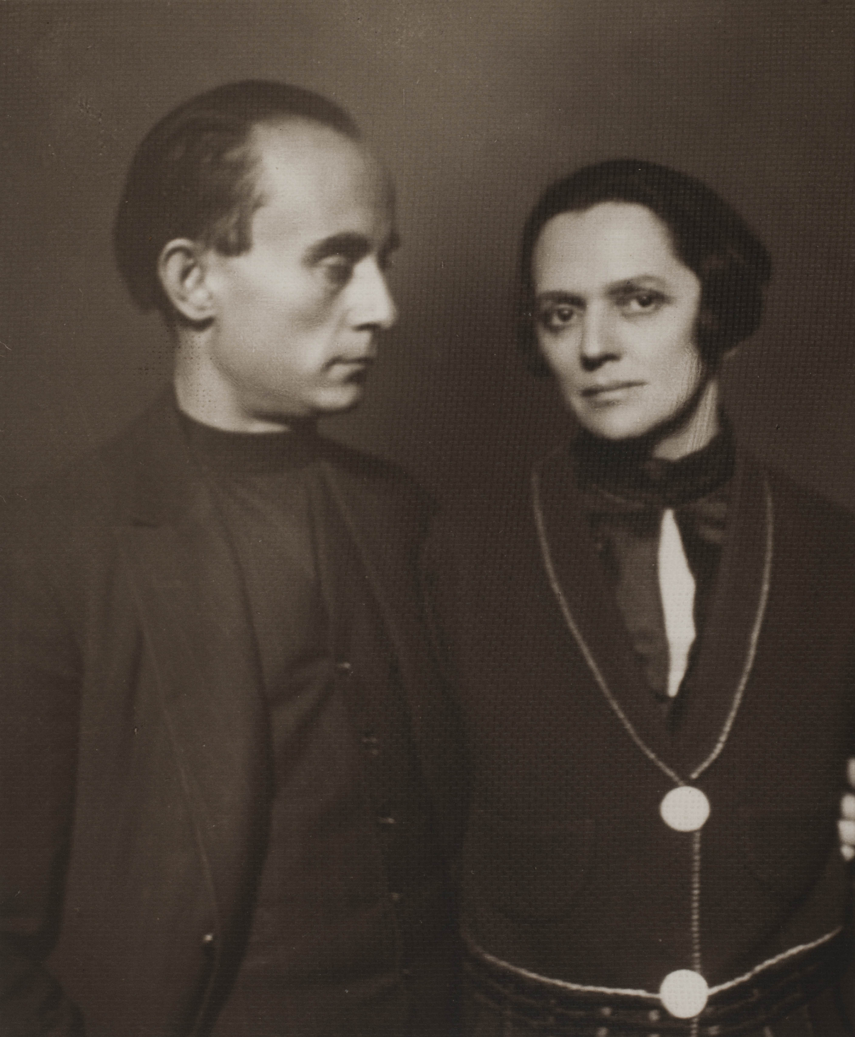 Rónai Dénes: Kassák és felesége, Simon Jolán, 1927.