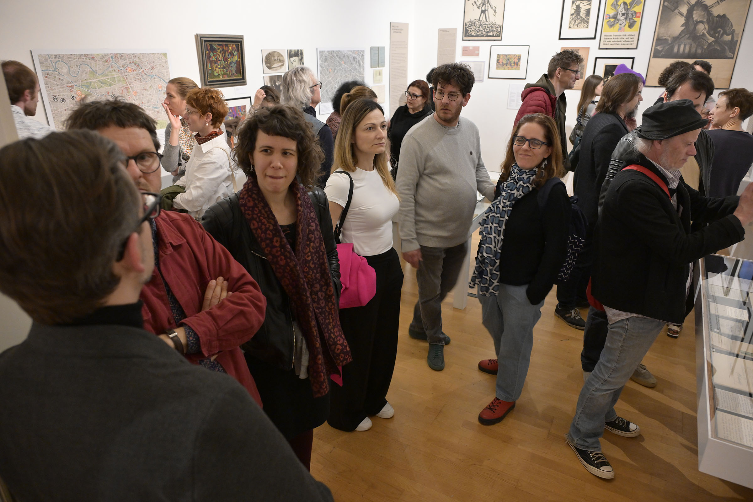 A Csavargások Anarchiában. Szittya Emil (1886-1964) kiállítás megnyitója Fotó: Koronczi Endre