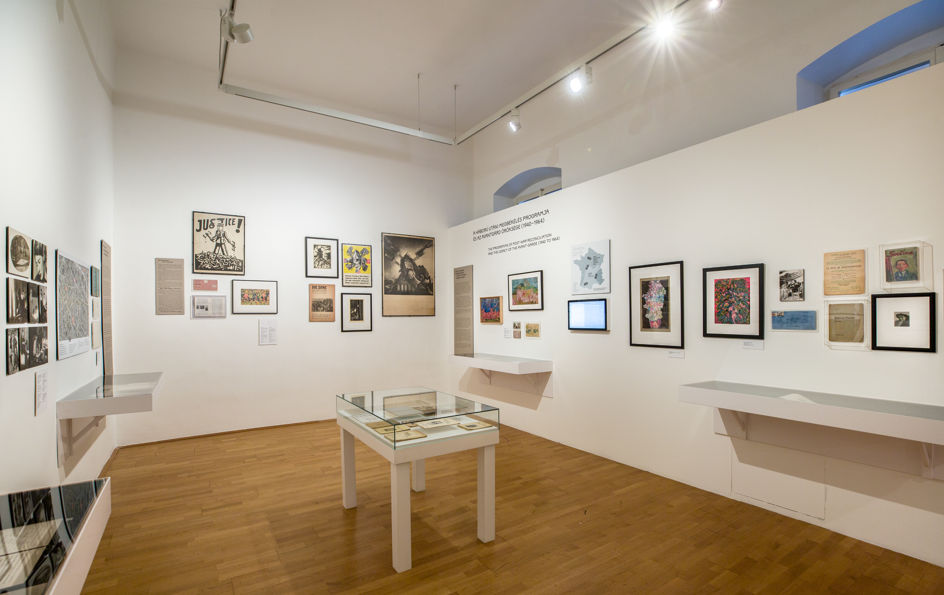 A Csavargások Anarchiában. Szittya Emil (1886-1964) kiállítás enteriőr Fotó: Birtalan Zsolt