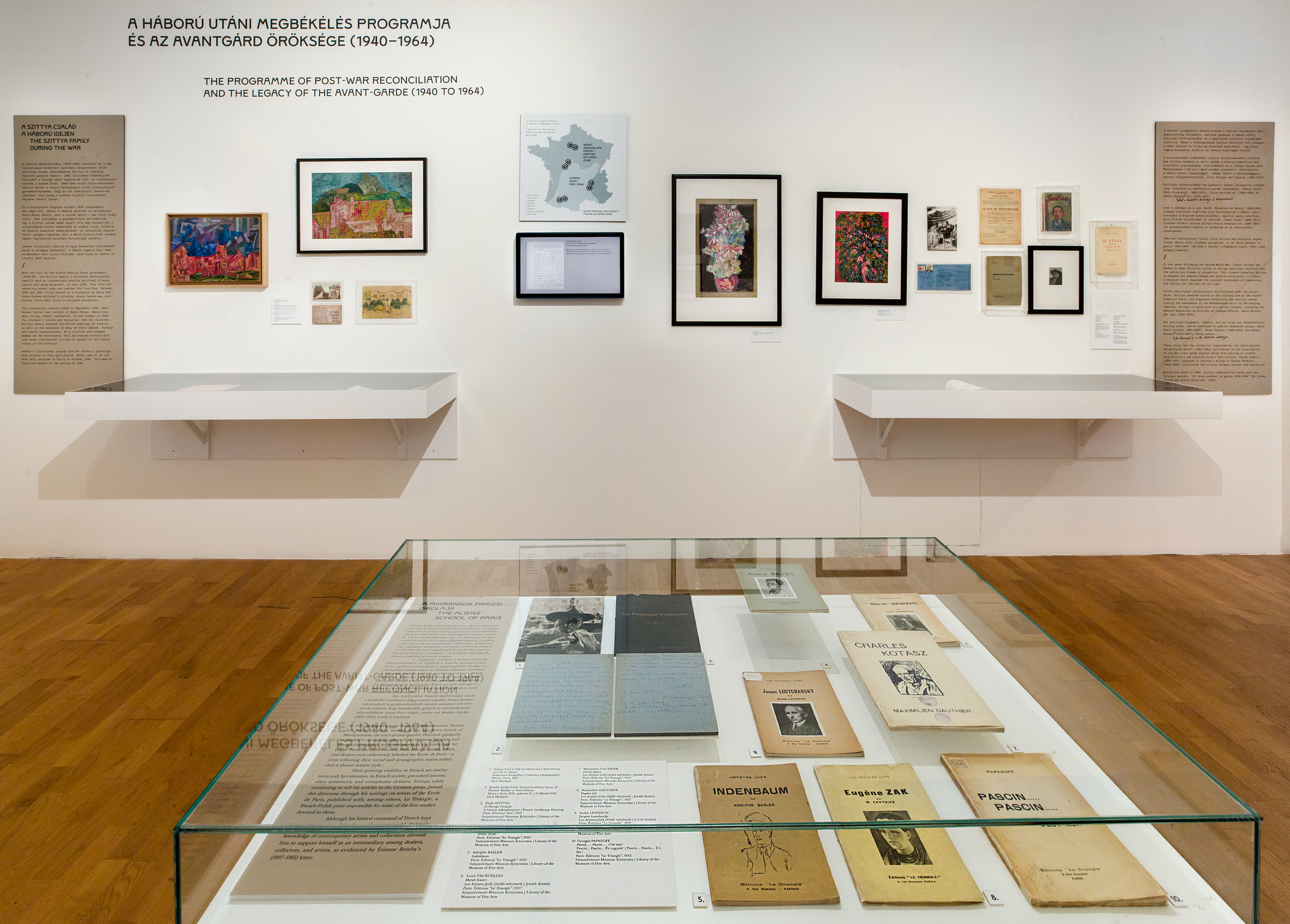 A Csavargások Anarchiában. Szittya Emil (1886-1964) kiállítás enteriőr Fotó: Birtalan Zsolt