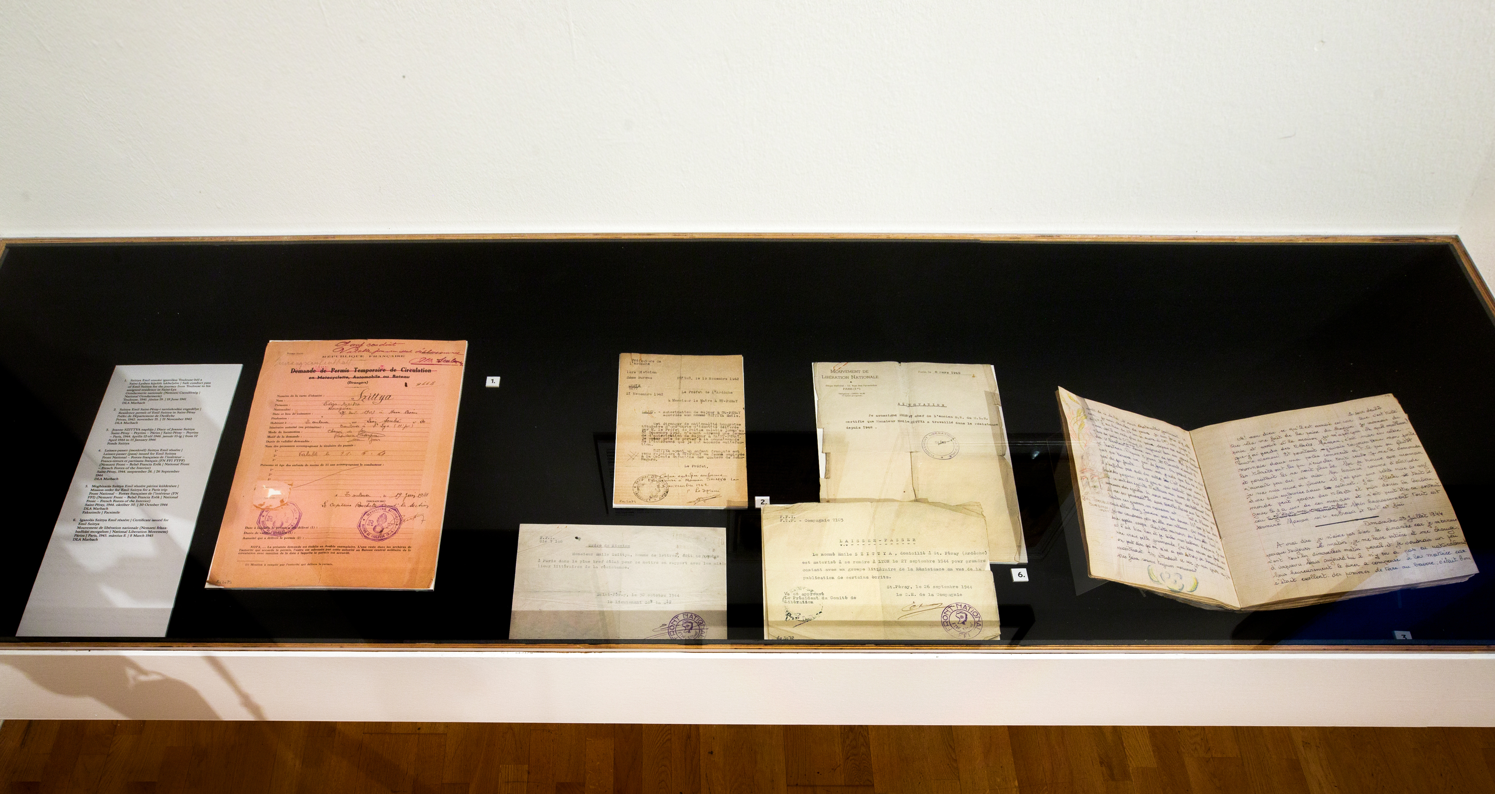 A Csavargások Anarchiában. Szittya Emil (1886-1964) kiállítás enteriőr Fotó: Birtalan Zsolt