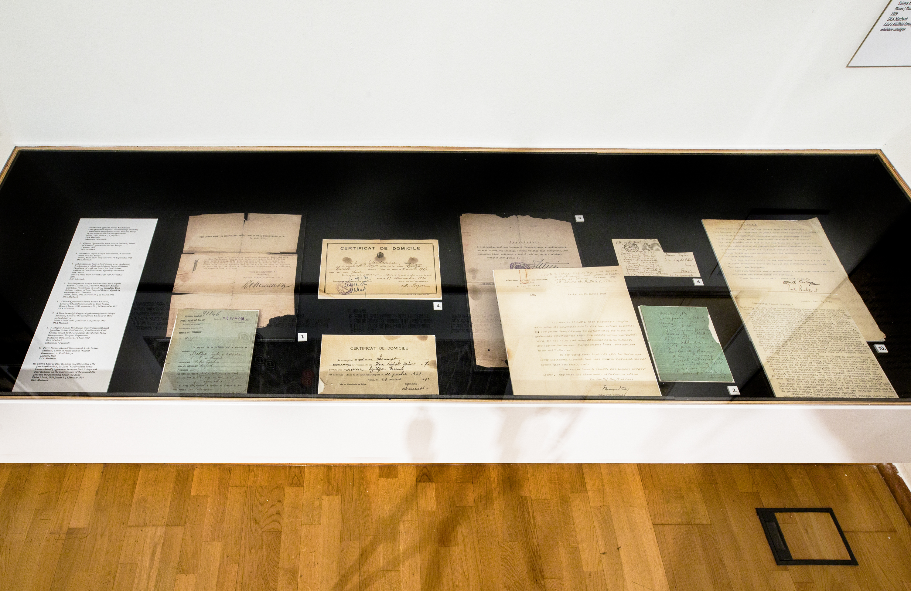 A Csavargások Anarchiában. Szittya Emil (1886-1964) kiállítás enteriőr Fotó: Birtalan Zsolt