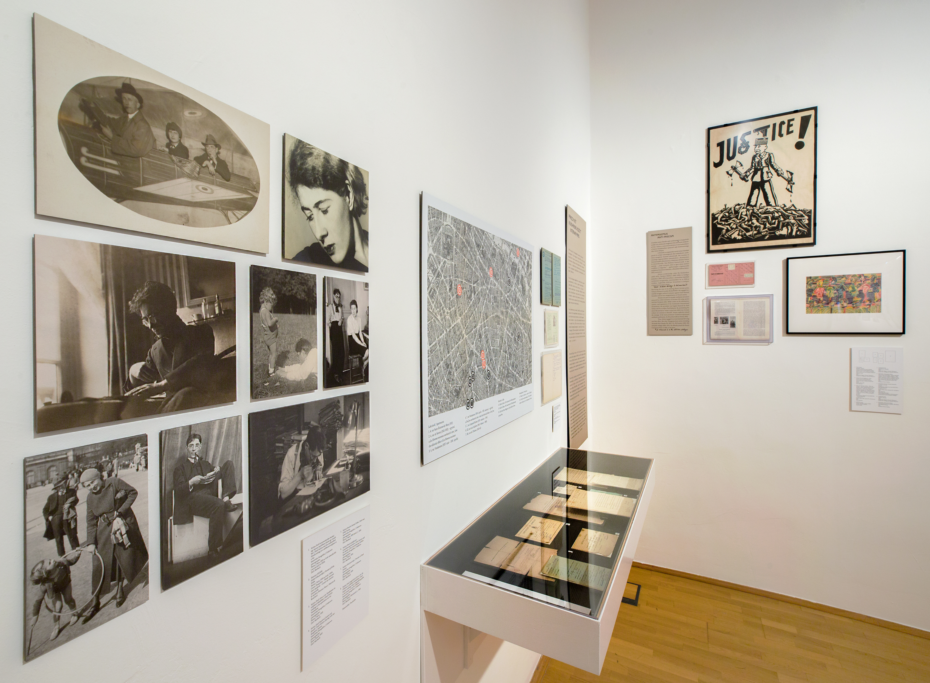 A Csavargások Anarchiában. Szittya Emil (1886-1964) kiállítás enteriőr Fotó: Birtalan Zsolt