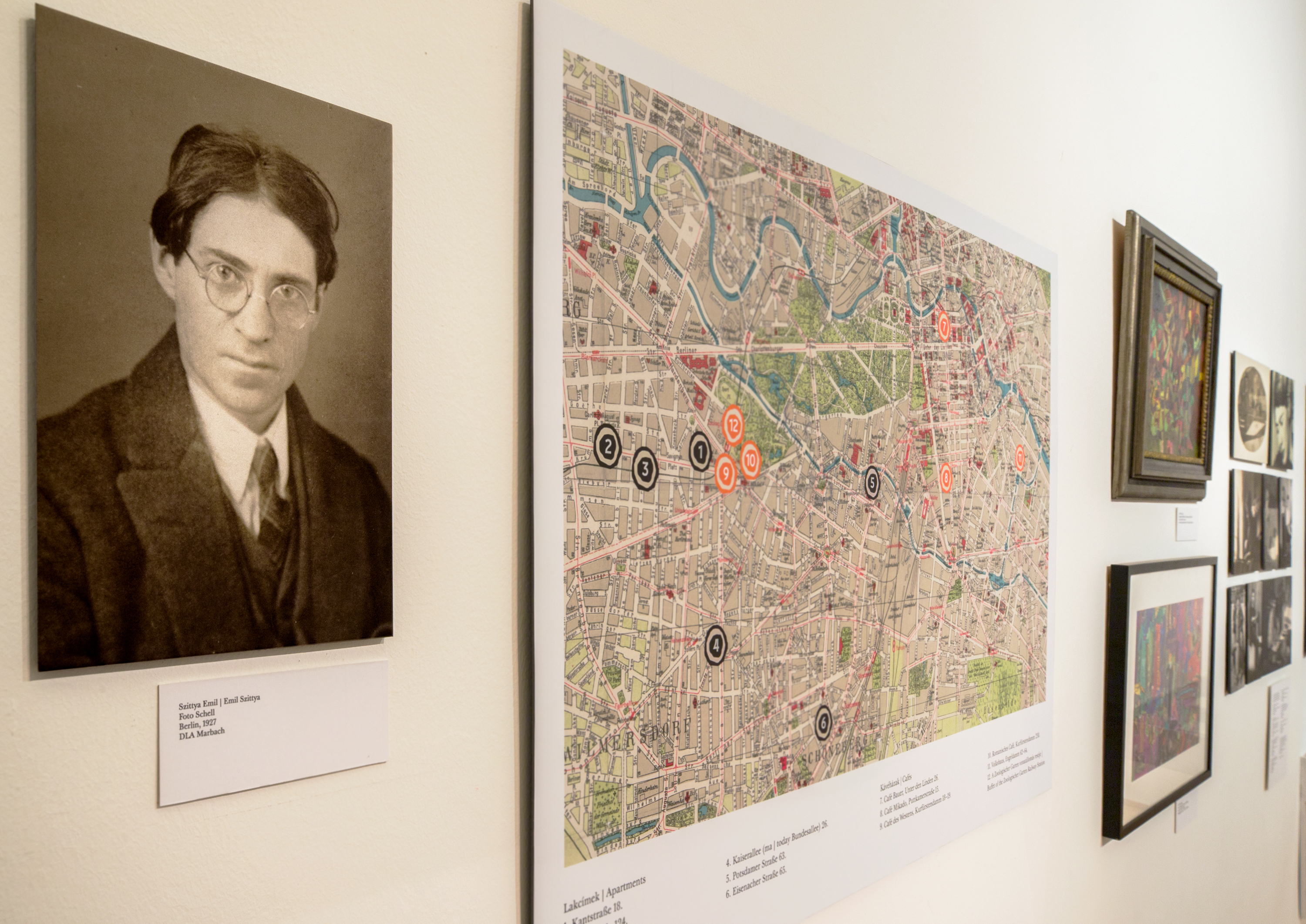 A Csavargások Anarchiában. Szittya Emil (1886-1964) kiállítás enteriőr Fotó: Birtalan Zsolt