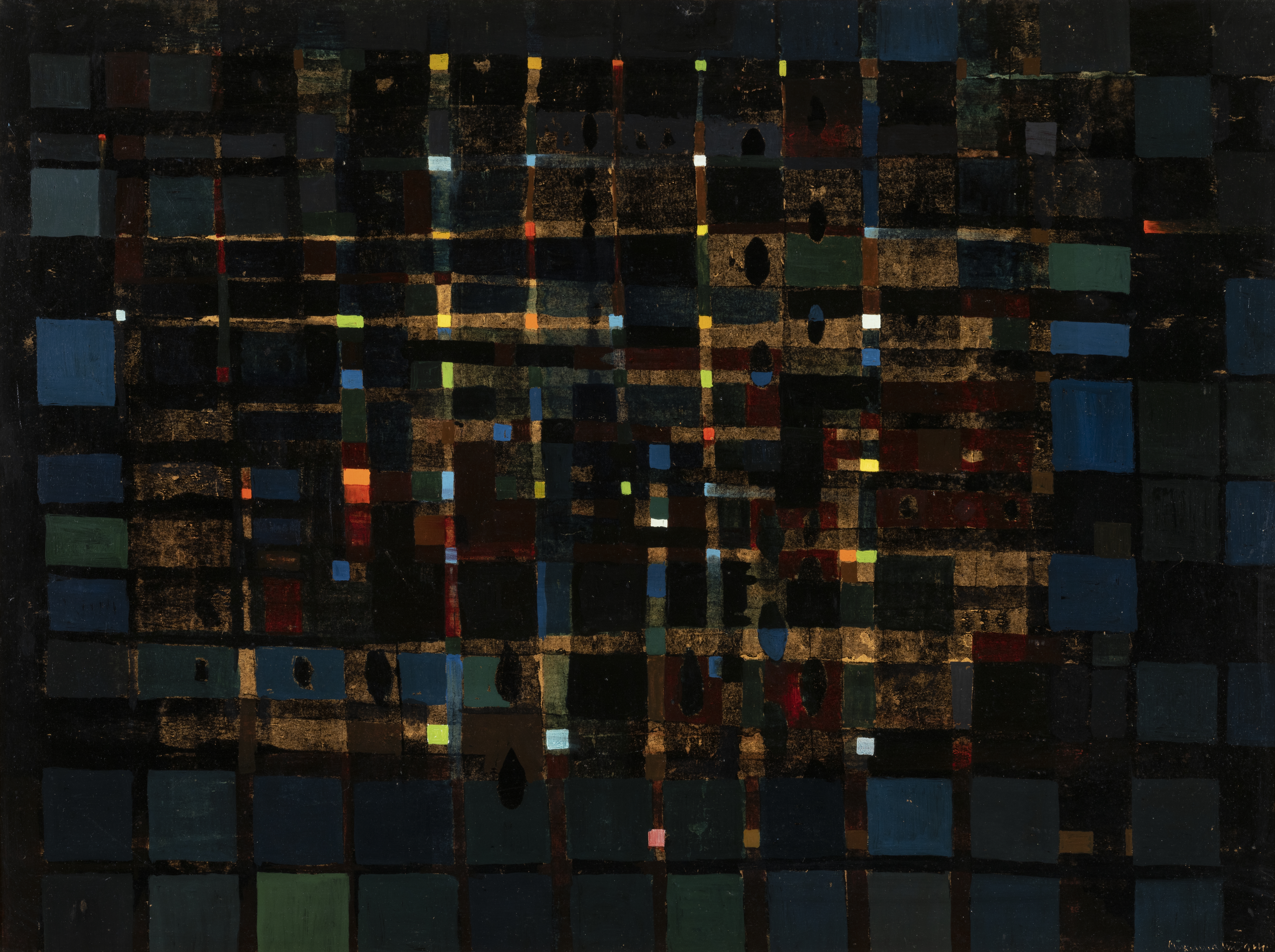 Gyarmathy Tihamér: In memoriam Kassák, 1964/68. Kassák Múzeum 