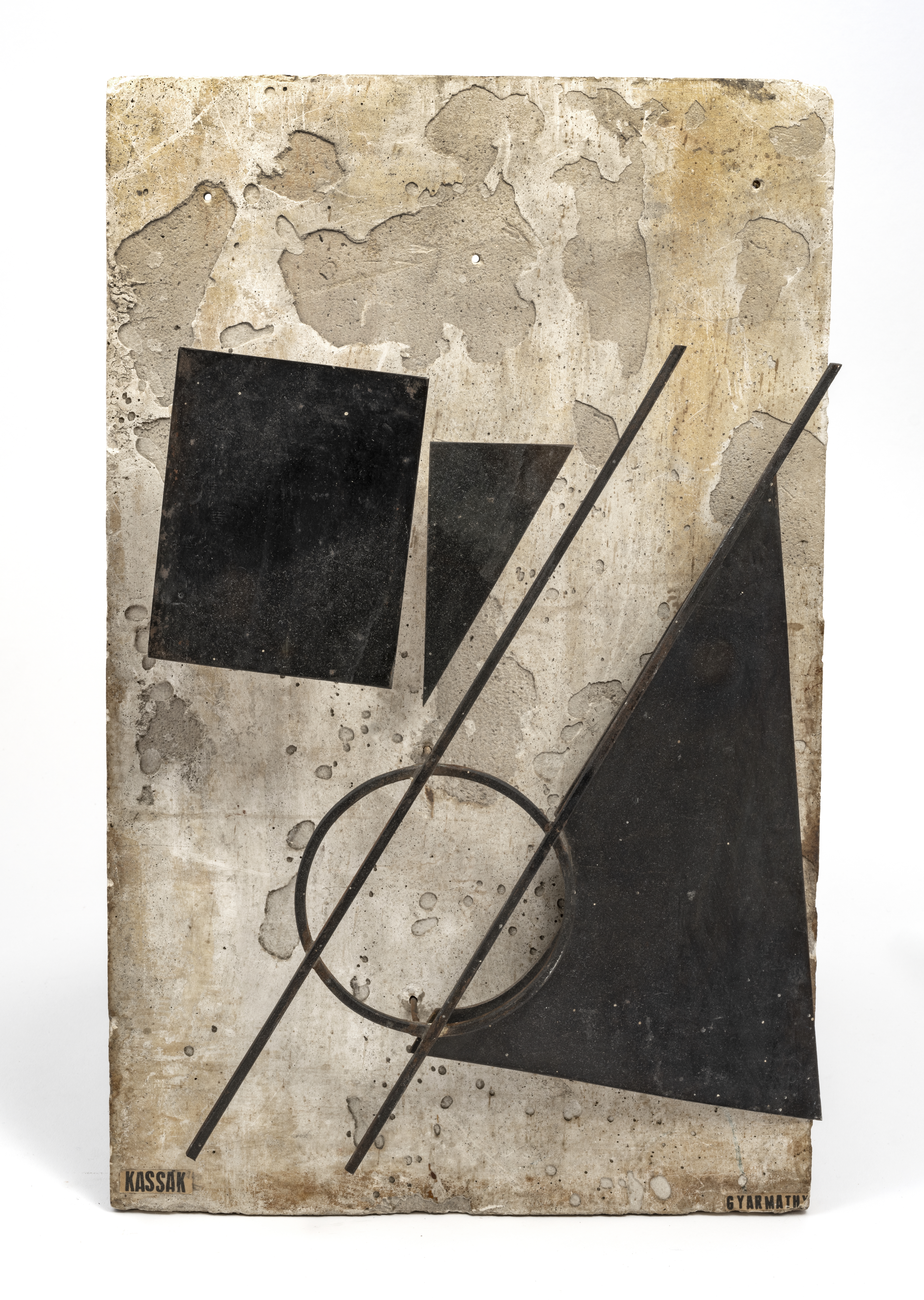 Gyarmathy Tihamér: Képarchitektúra (Kassák, 1921), 1964. Kassák Múzeum 
