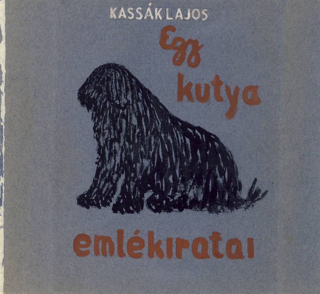 Kassák 1961-ben megjelent könyvének maga tervezte borítója, az egyik "múzsával",  a Kassák Múzeum gyűjteménye