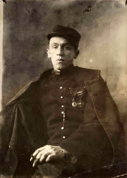 Blaise Cendrars portréja, 1916