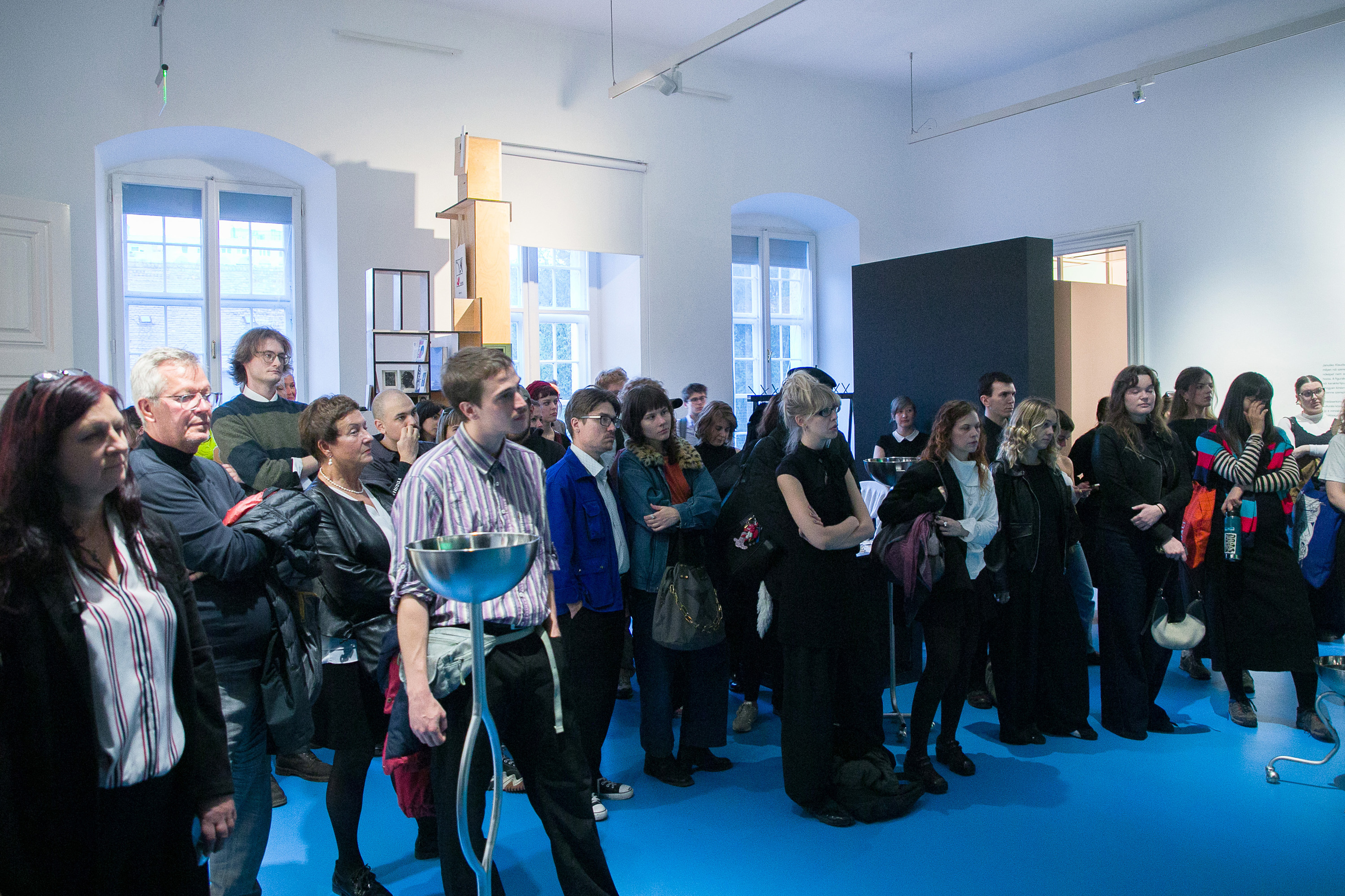 Januško Klaudia Késem alatt című kiállításának megnyitója, Kassák Múzeum Fotó: Birtalan Zsolt / PIM