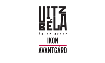 Uitz Béla és az orosz ikon / avantgárd kiállítás logója