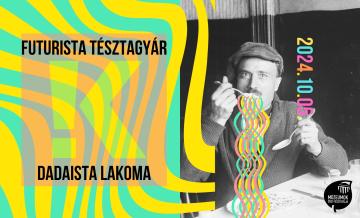 Futurista tésztagyár+dadaista lakoma banner
