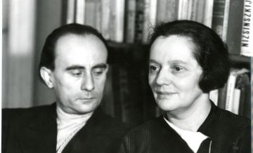 Simon Jolán és Kassák Lajos