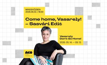 Vasarely előadás bannere