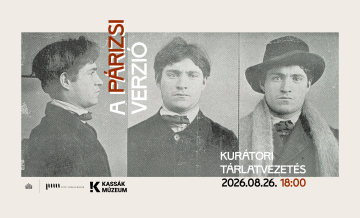 A párizsi verzió -kurátori tárlatvezetés cover
