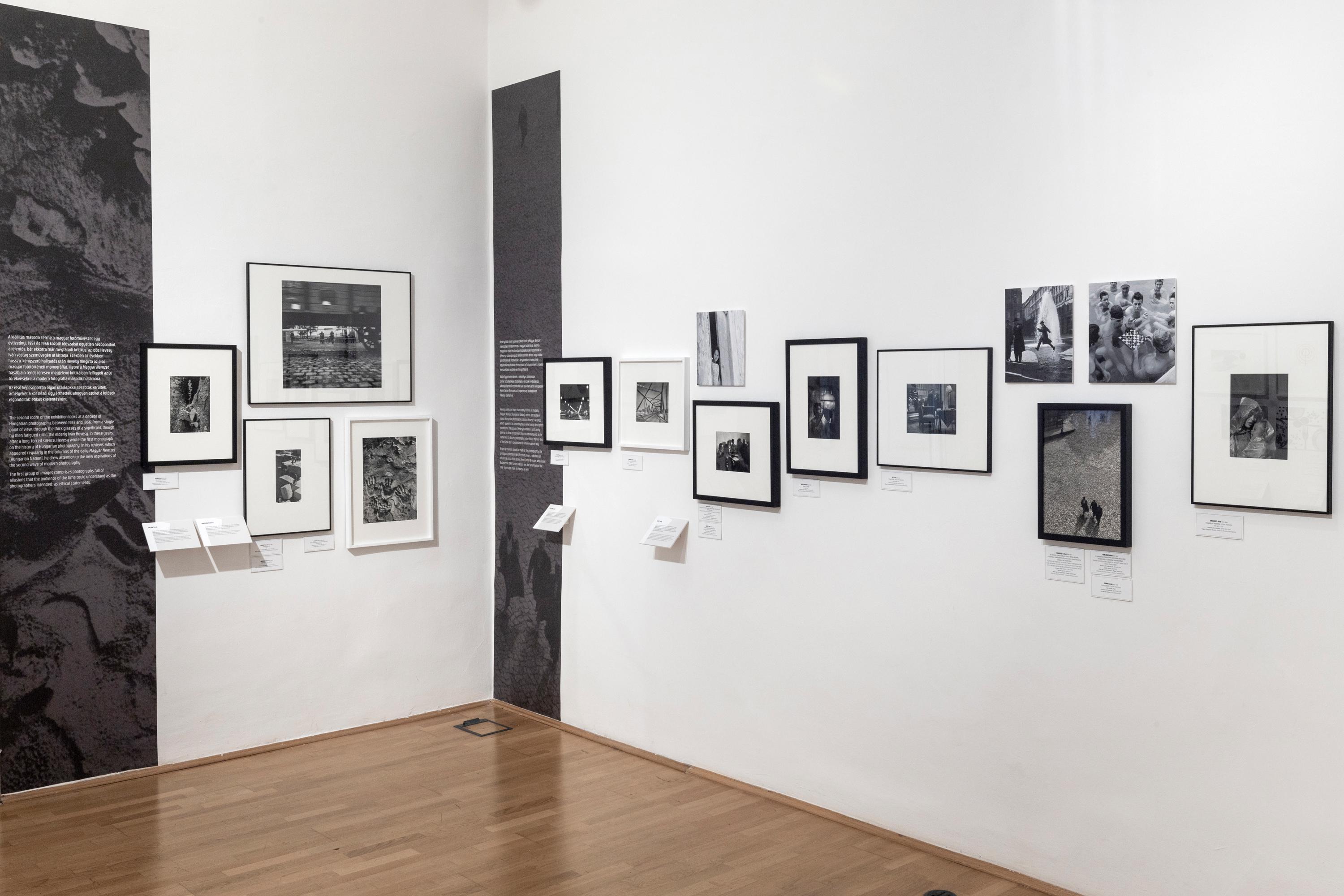 Purely Photographic: Iván Hevesy and the Beginnings of Modern Hungarian Photography, exhibition interior Photo: Zsolt Birtalan / PIM