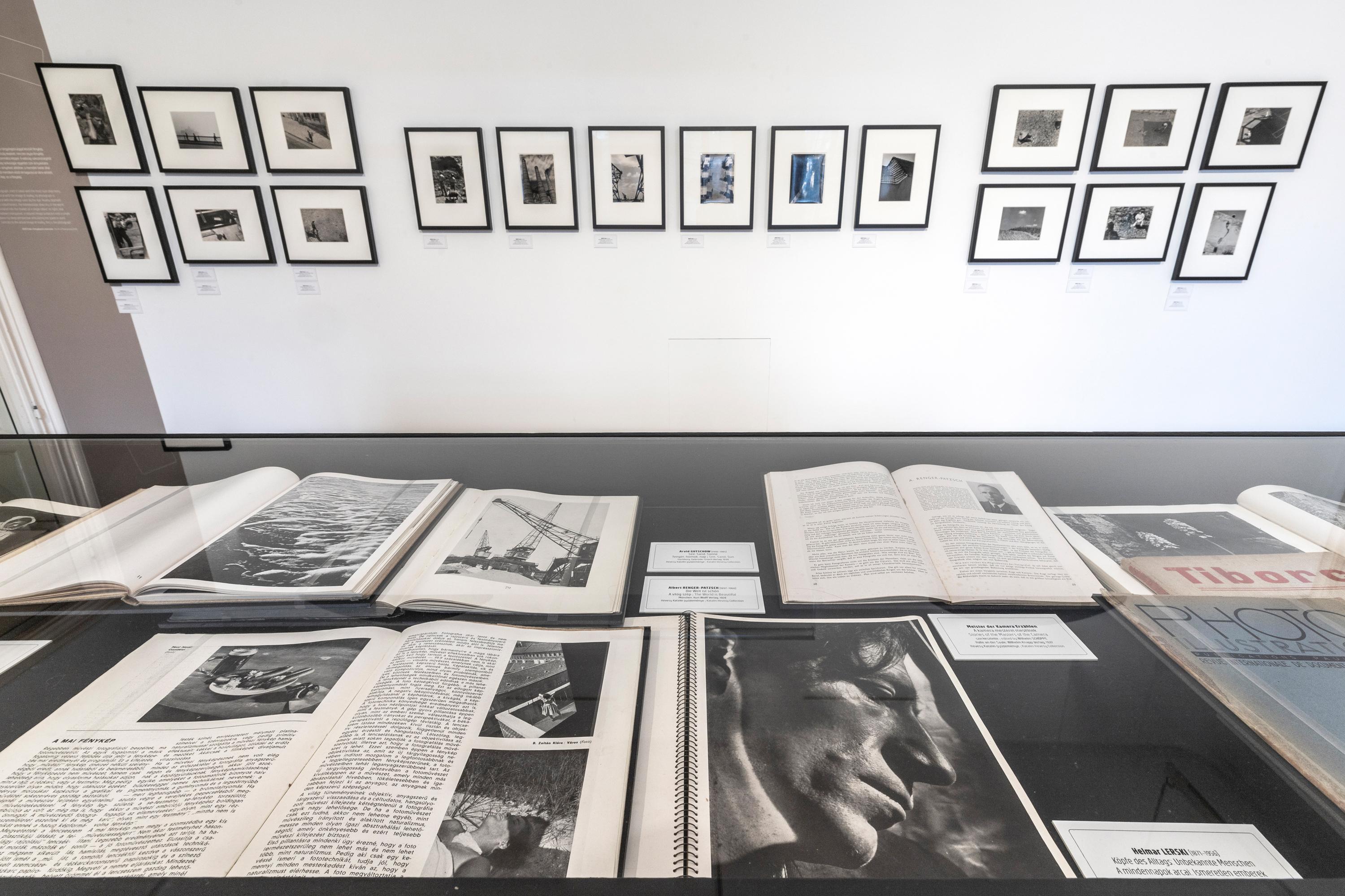 Purely Photographic: Iván Hevesy and the Beginnings of Modern Hungarian Photography, exhibition interior Photo: Zsolt Birtalan / PIM