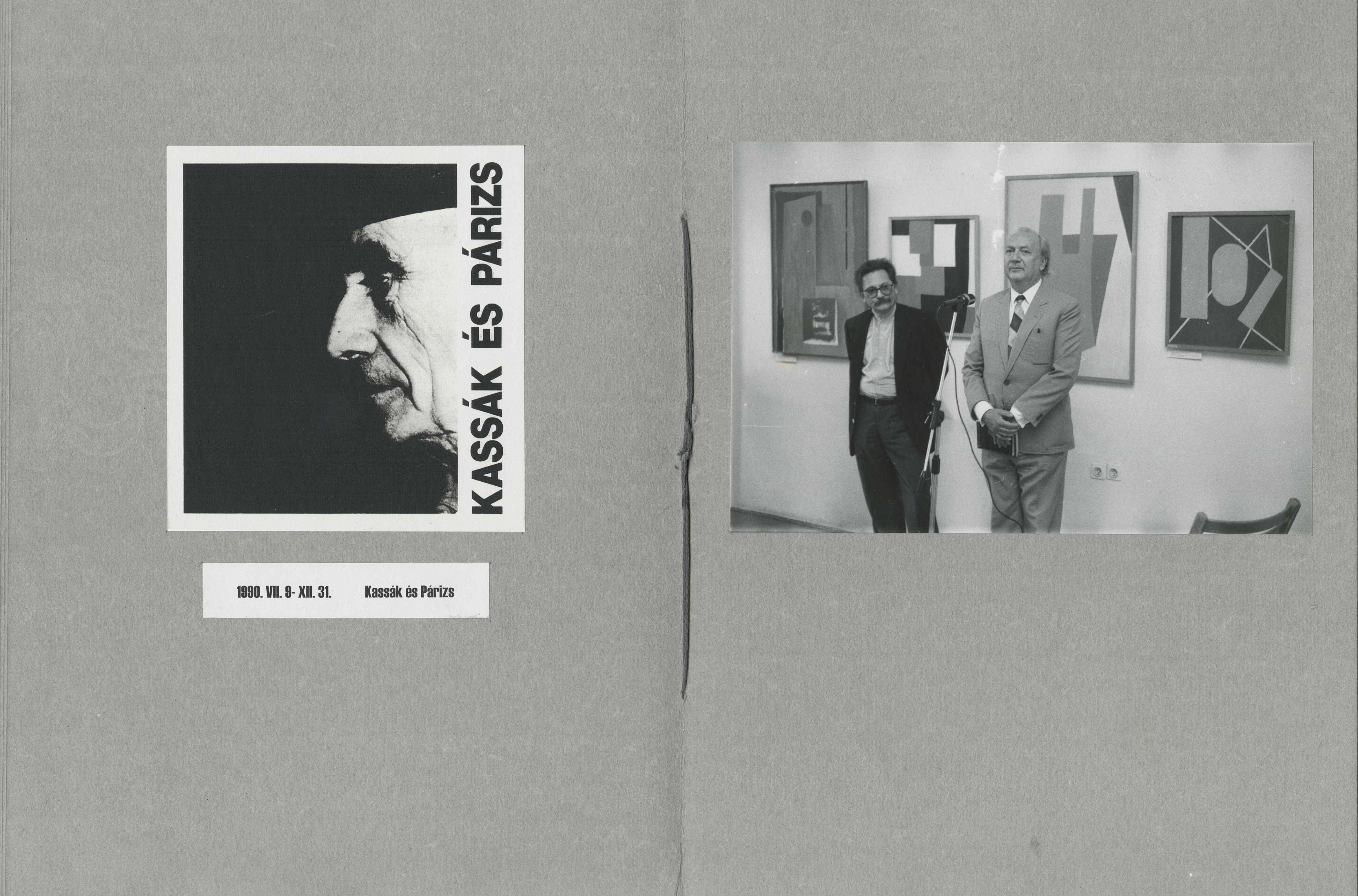 "25 éves a Csaplár Múzeum" – Fotóalbum Csaplár Ferenc köszöntésére, 2001 (Kassák Múzeum)