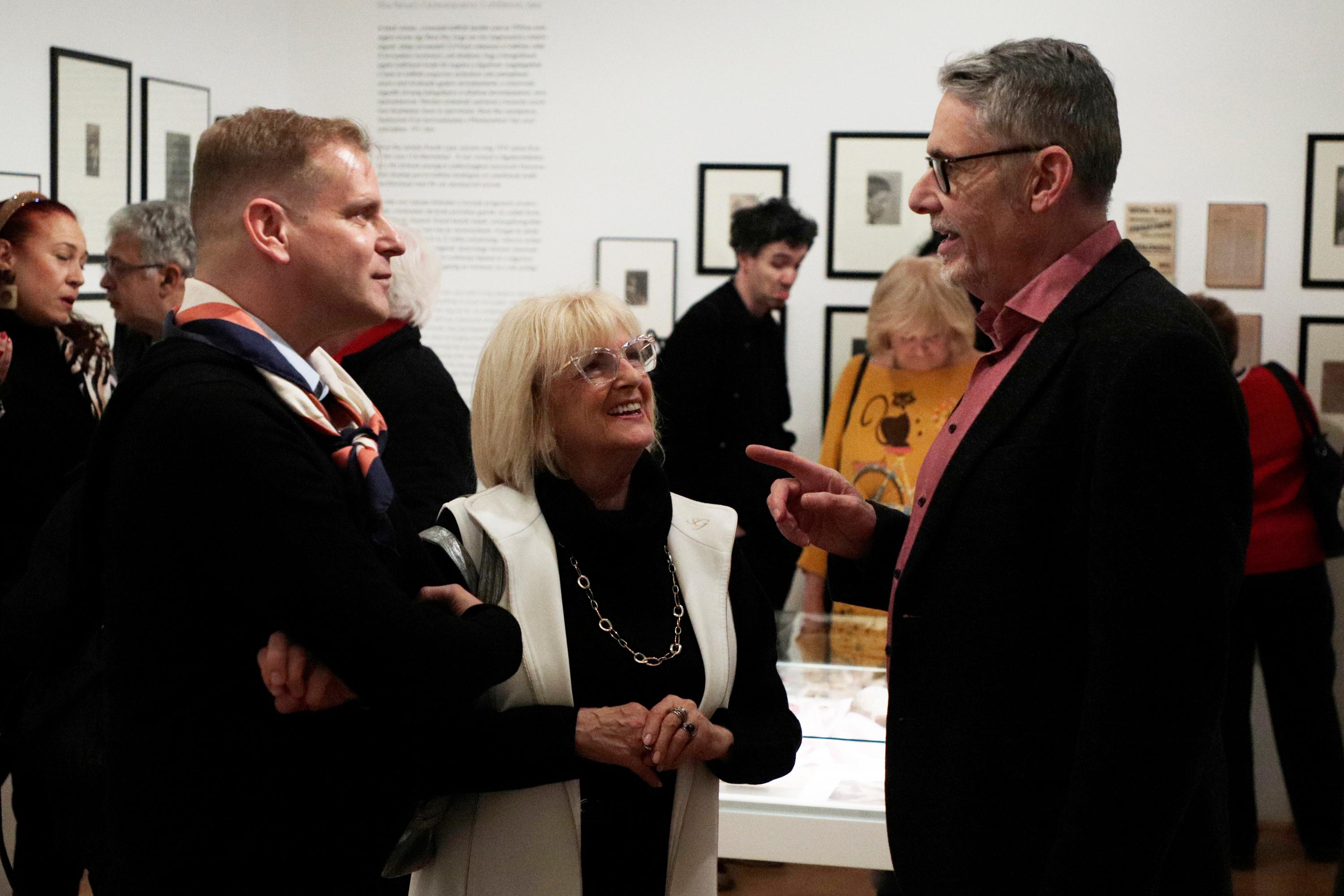 Opening of the exhibition The Missing Gaze - Ilka Révai's Rediscovered Oeuvre at the Kassák Museum, 14 November 2024. photo by Zsolt Birtalan/PIM