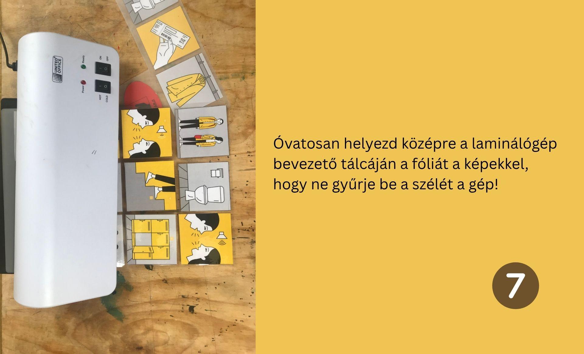 múzeumi időszalag készítés fázisai