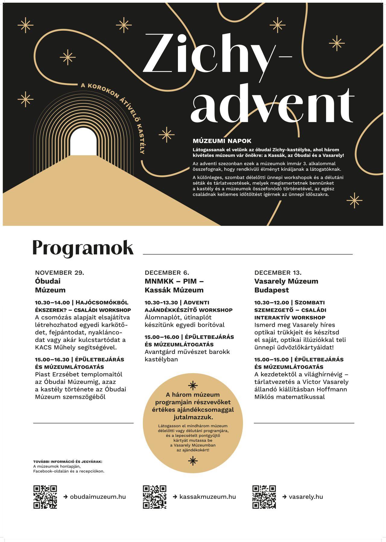 Zichy-advent plakát