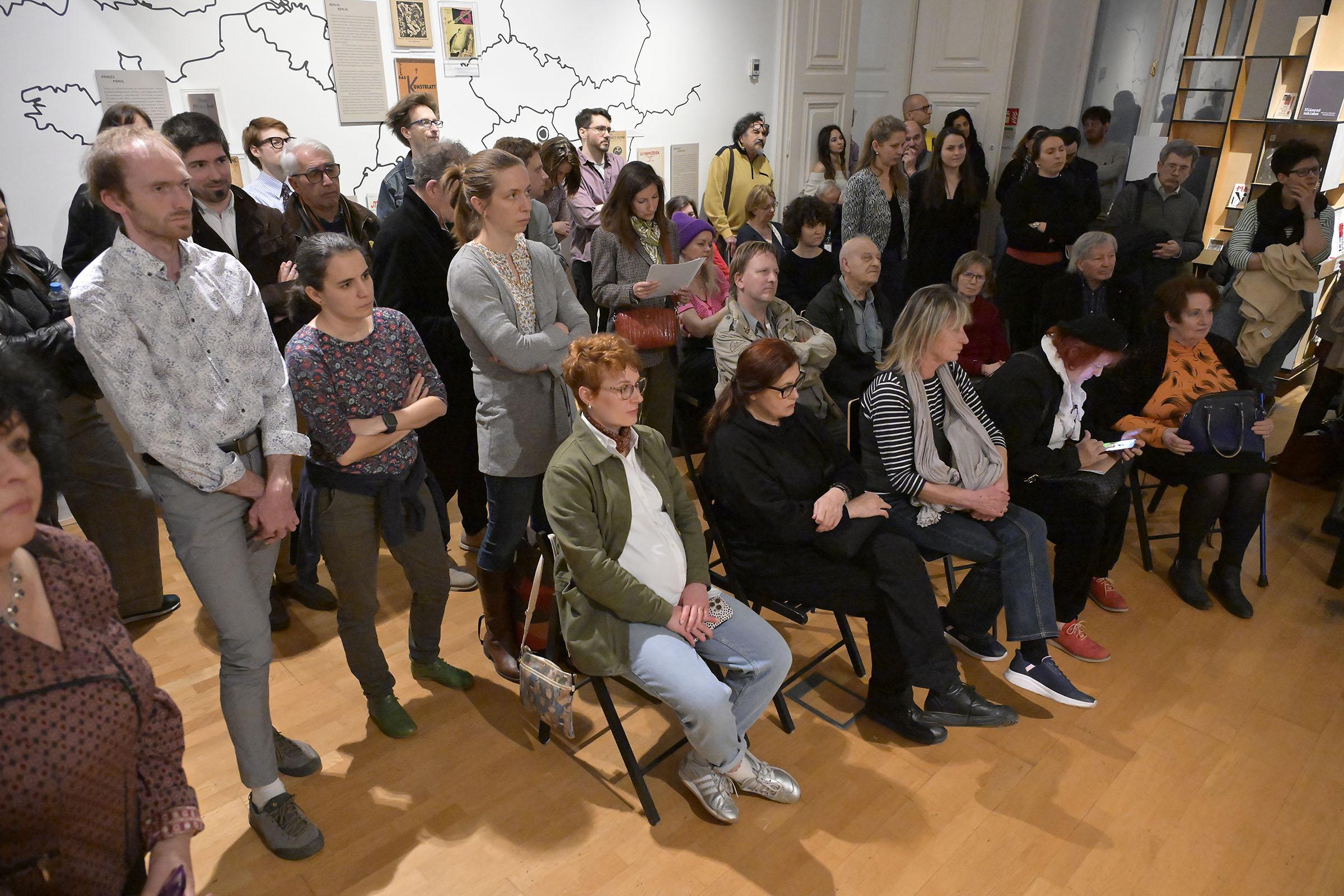 A Csavargások Anarchiában. Szittya Emil (1886-1964) kiállítás megnyitója Fotó: Koronczi Endre