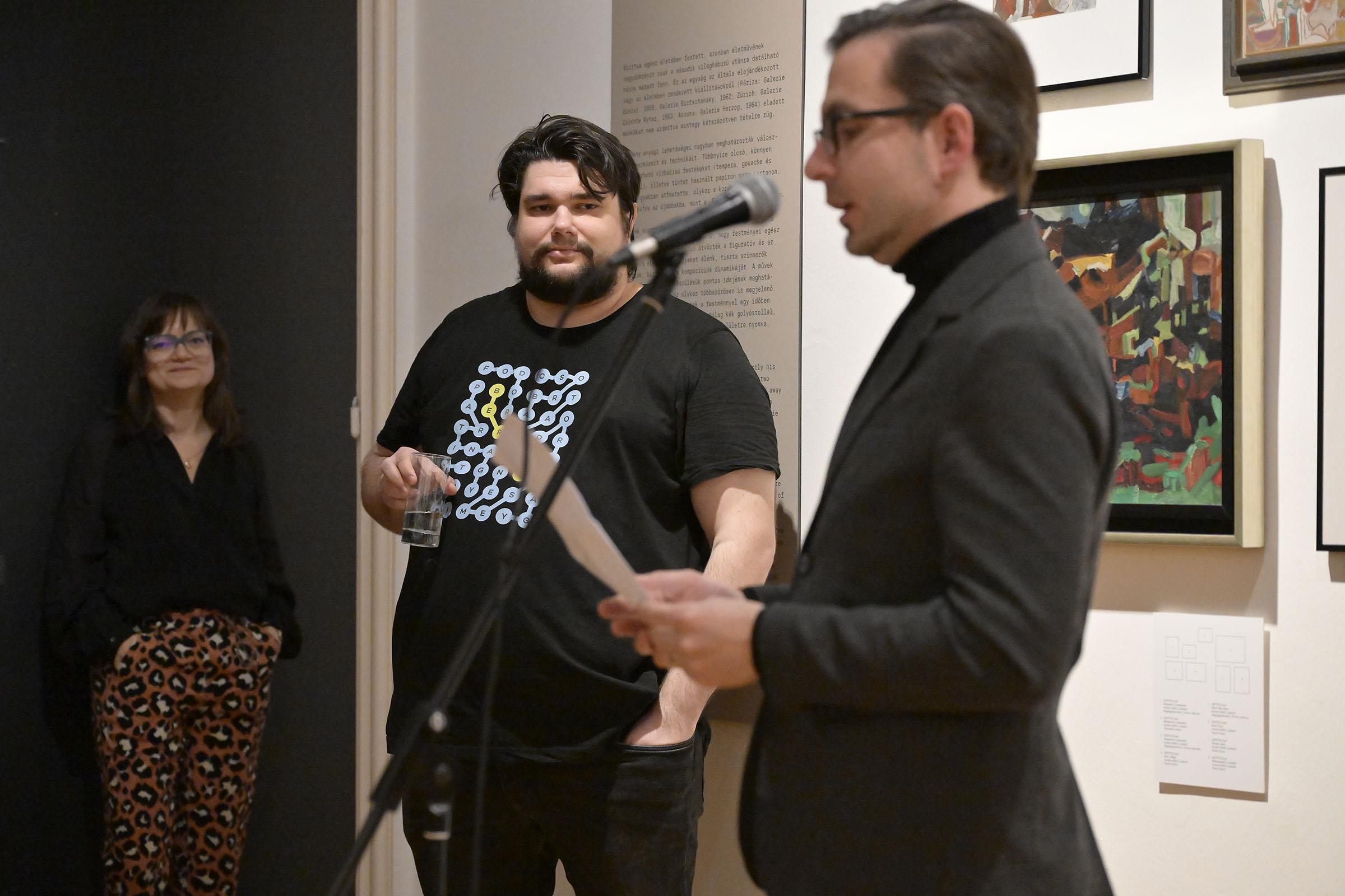 A Csavargások Anarchiában. Szittya Emil (1886-1964) kiállítás megnyitója Fotó: Koronczi Endre