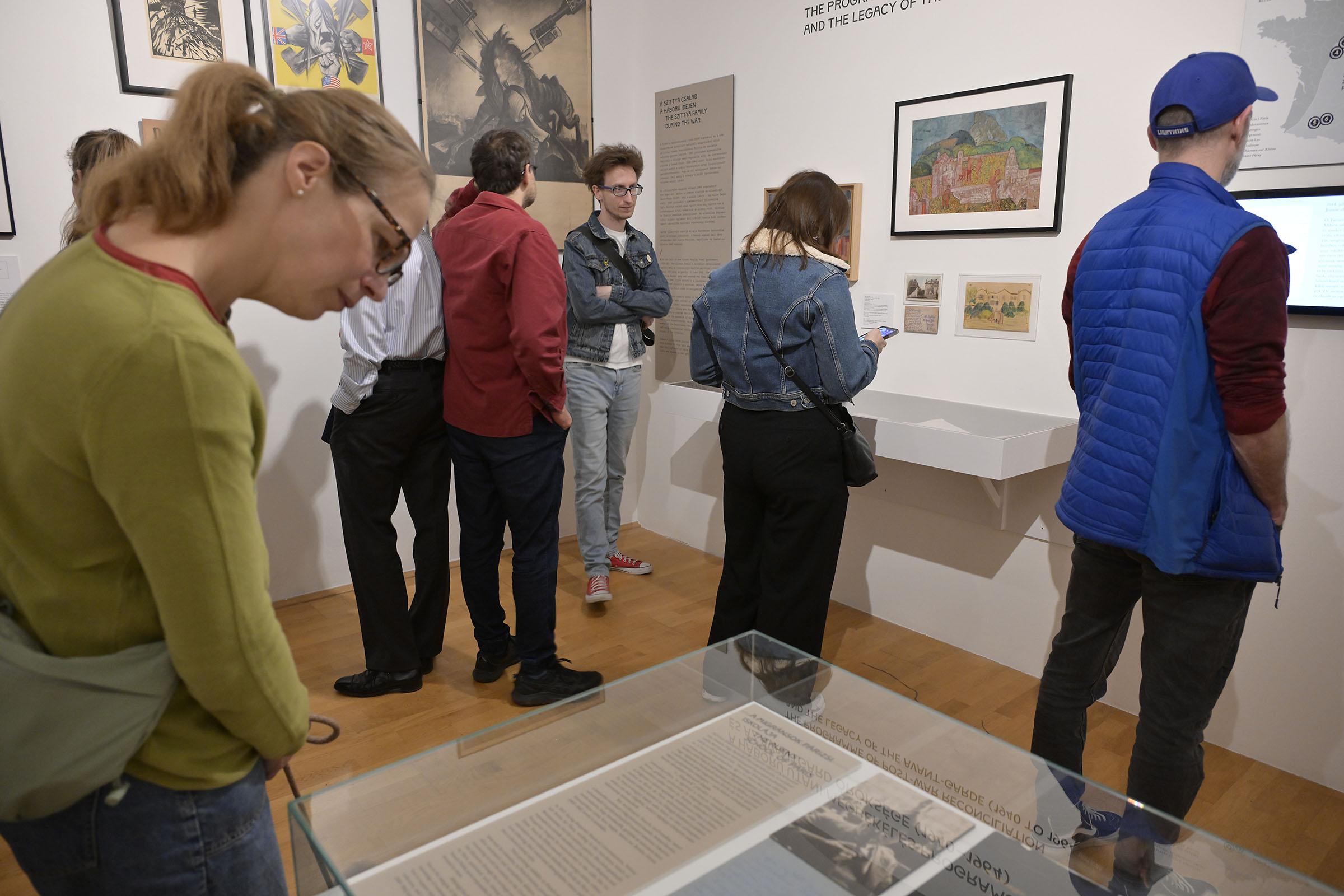 A Csavargások Anarchiában. Szittya Emil (1886-1964) kiállítás megnyitója Fotó: Koronczi Endre