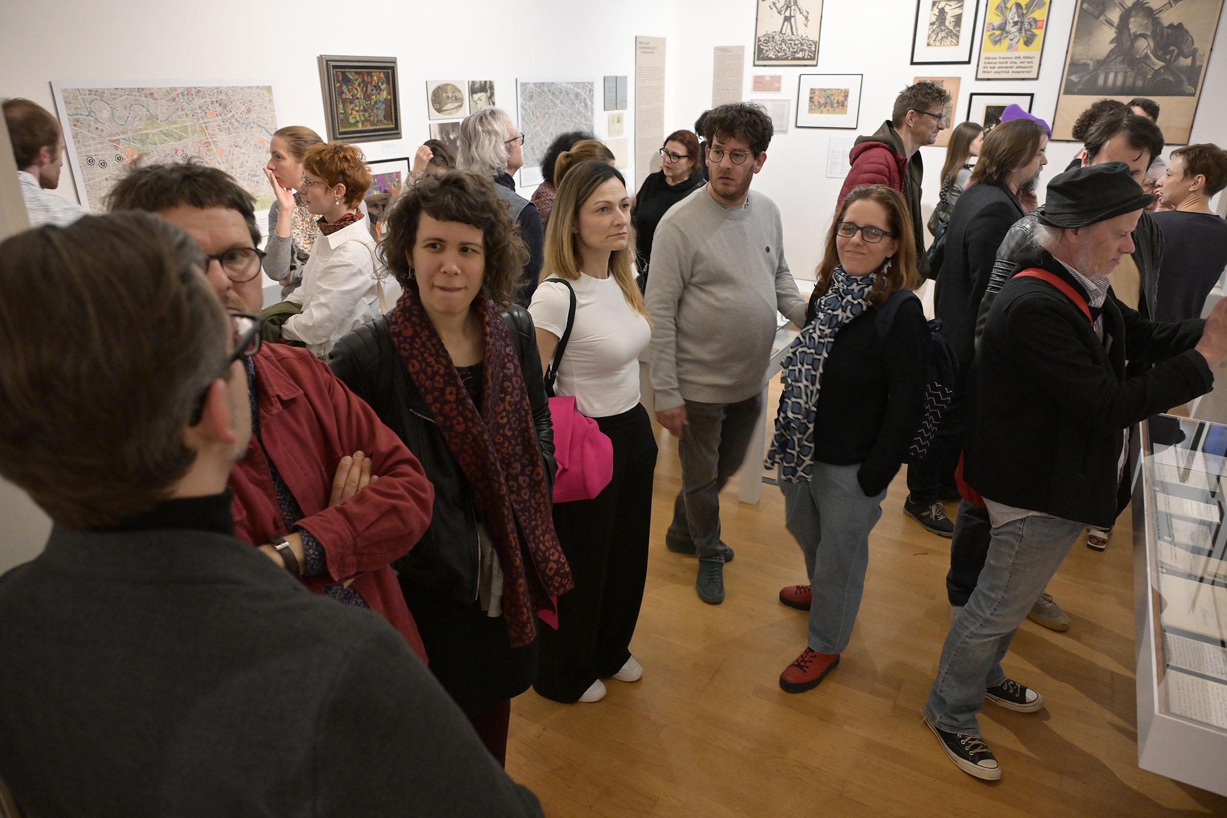 A Csavargások Anarchiában. Szittya Emil (1886-1964) kiállítás megnyitója Fotó: Koronczi Endre