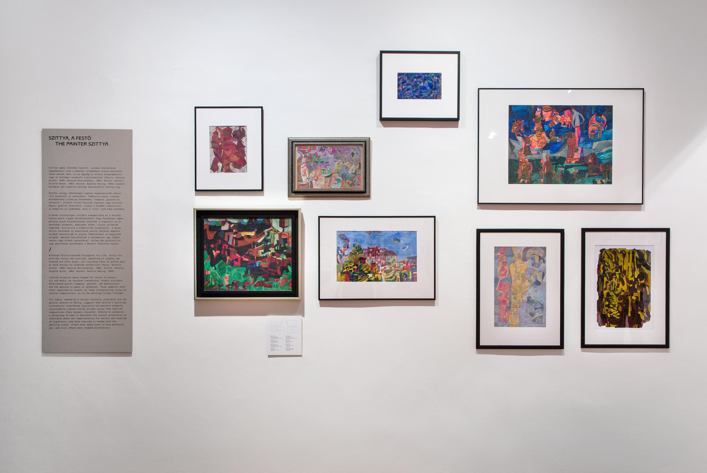 A Csavargások Anarchiában. Szittya Emil (1886-1964) kiállítás enteriőr Fotó: Birtalan Zsolt