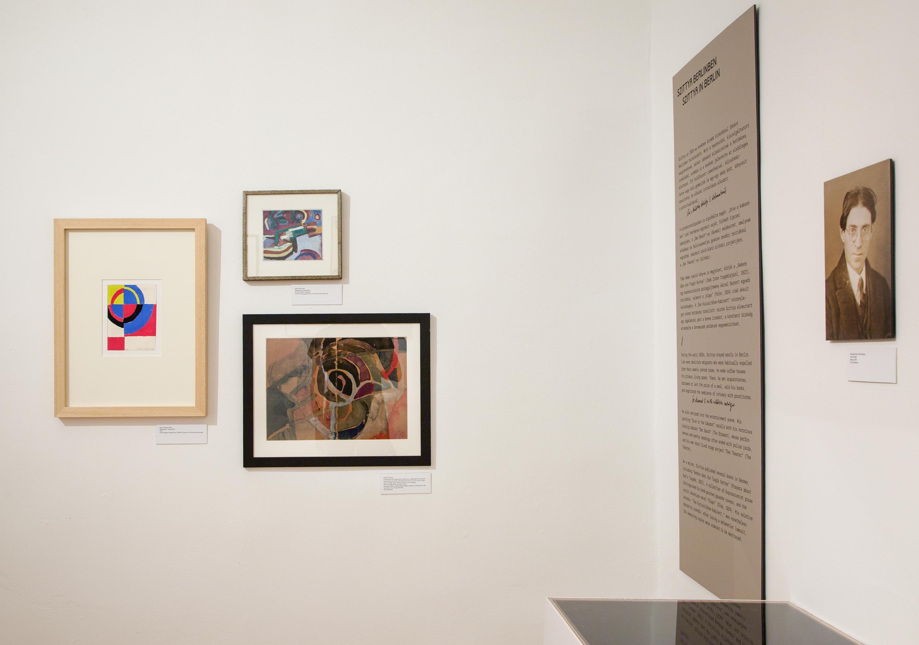 A Csavargások Anarchiában. Szittya Emil (1886-1964) kiállítás enteriőr Fotó: Birtalan Zsolt