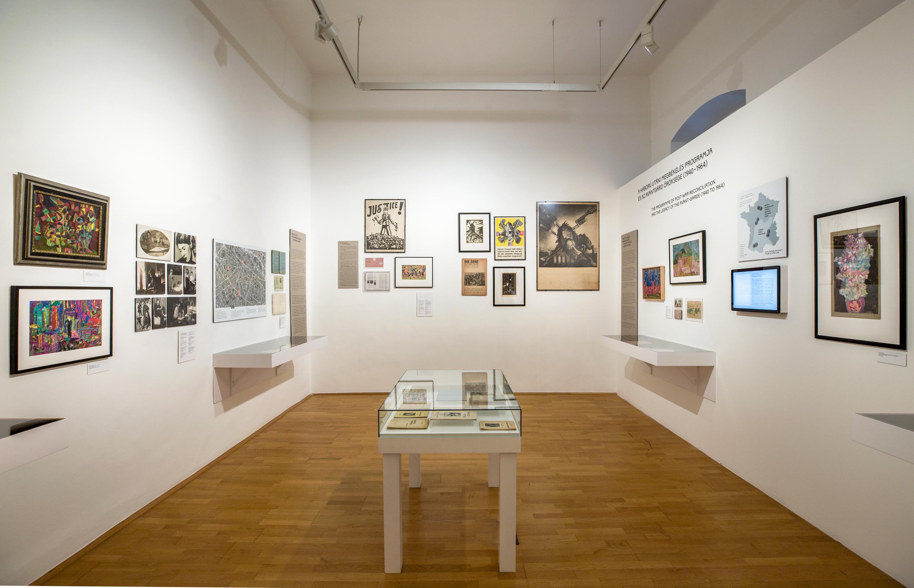 A Csavargások Anarchiában. Szittya Emil (1886-1964) kiállítás enteriőr Fotó: Birtalan Zsolt