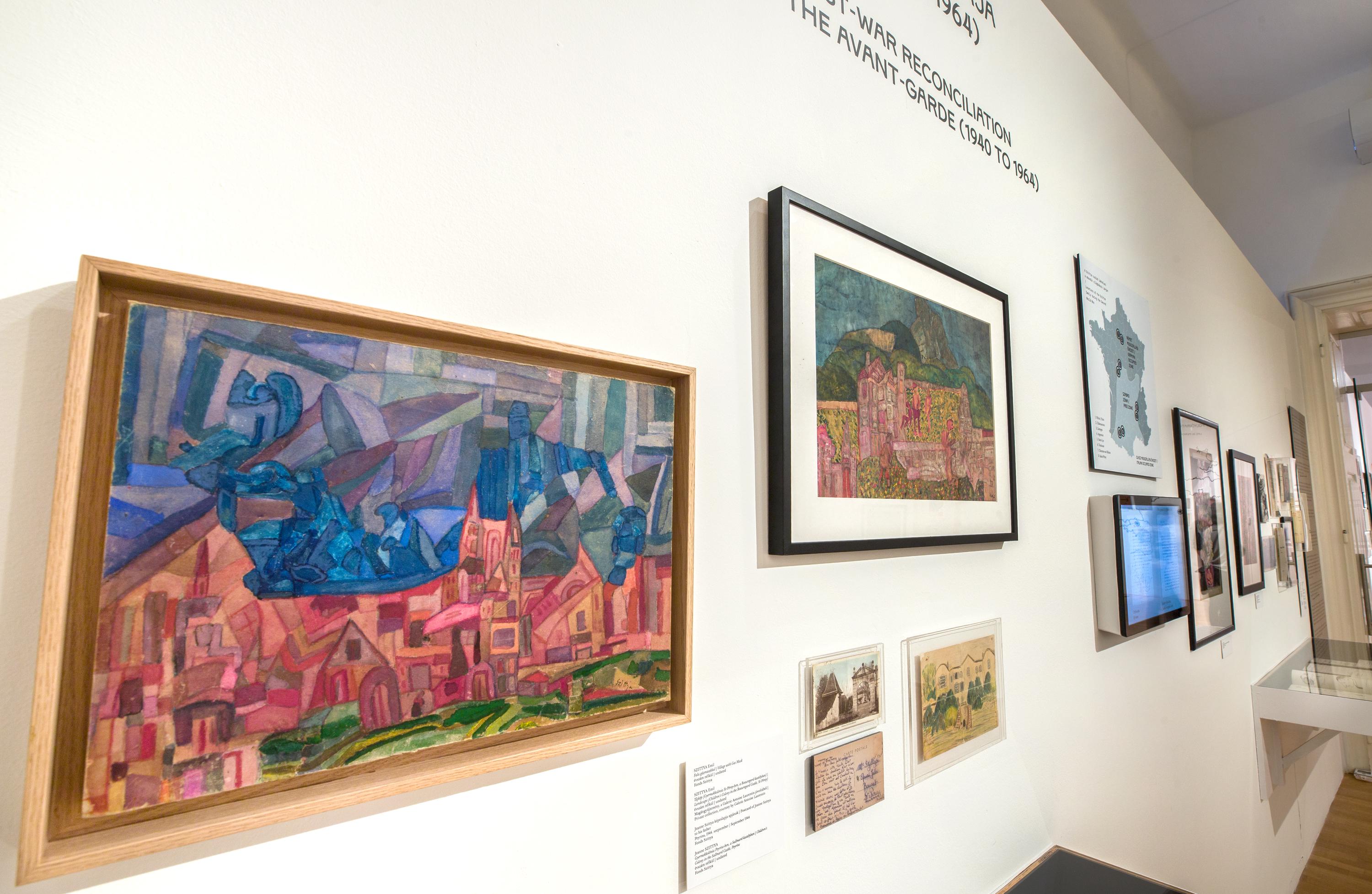 A Csavargások Anarchiában. Szittya Emil (1886-1964) kiállítás enteriőr Fotó: Birtalan Zsolt