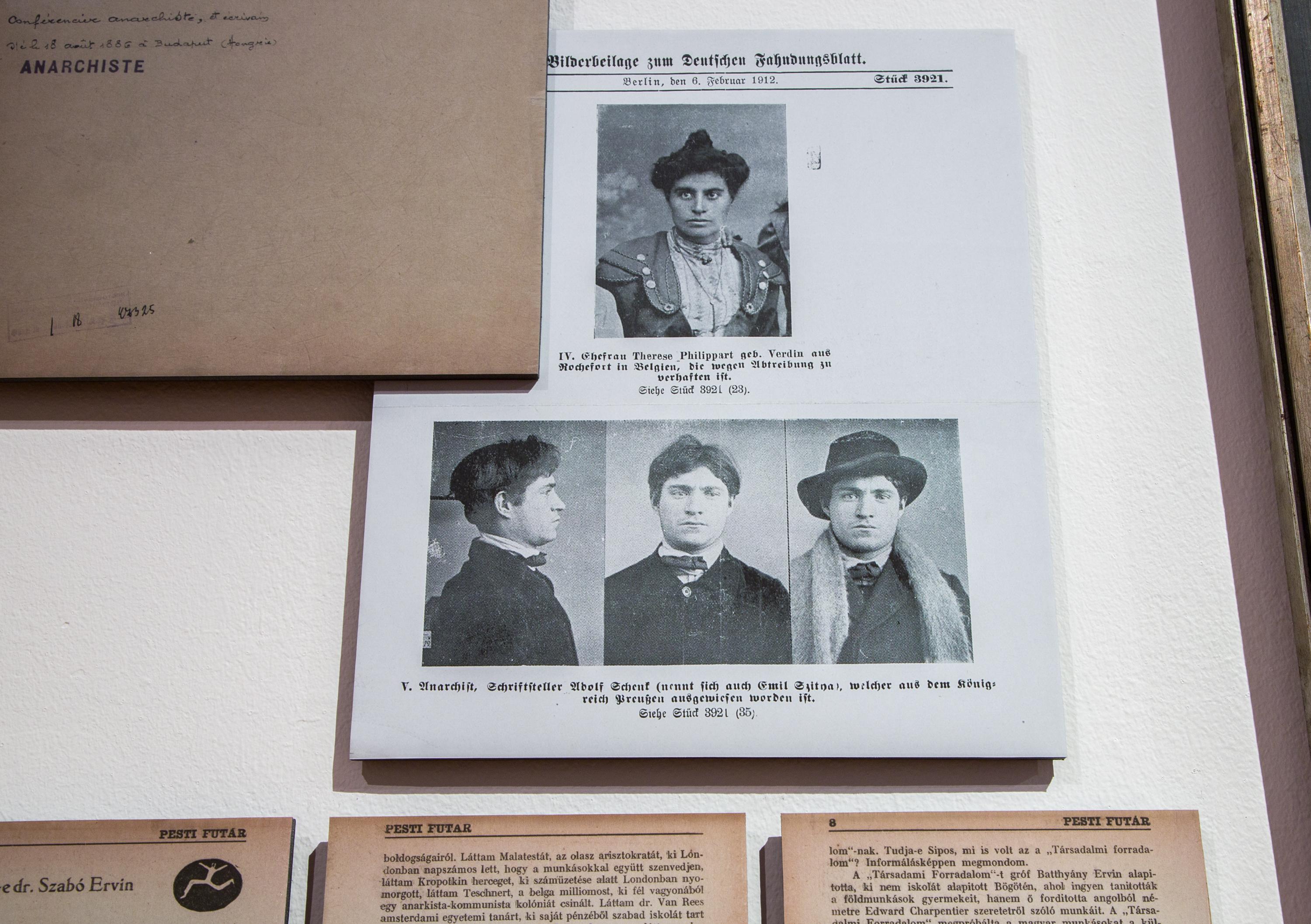 A Csavargások Anarchiában. Szittya Emil (1886-1964) kiállítás enteriőr Fotó: Birtalan Zsolt