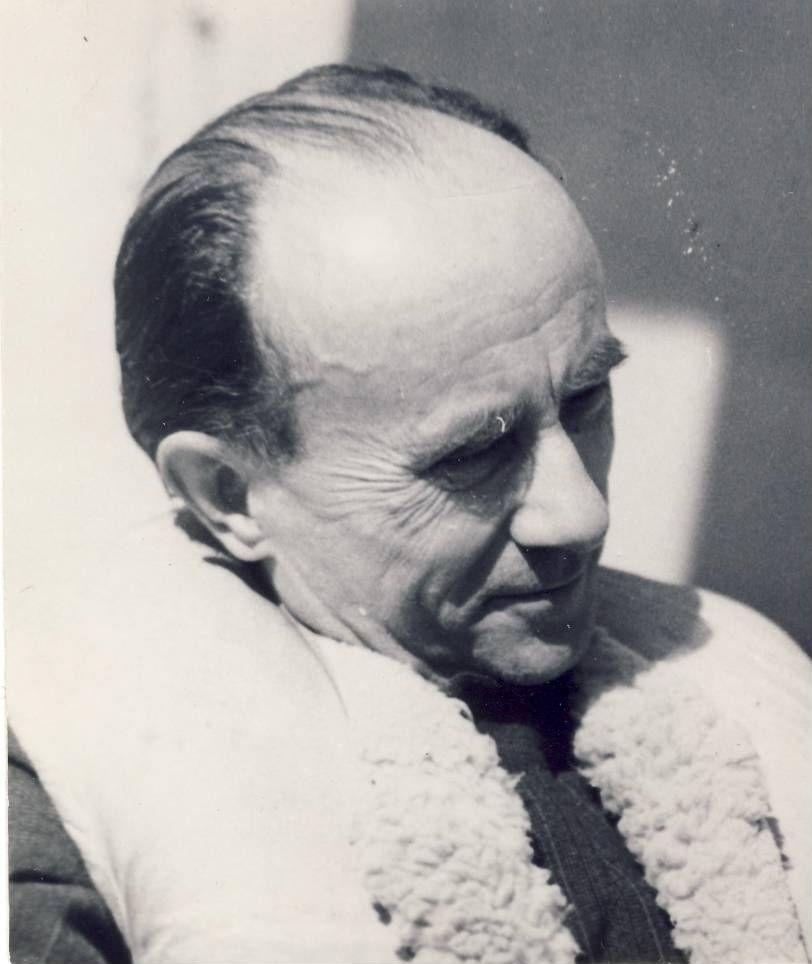 Kassák Lajos, Békásmegyer, 1946, Gönci Frühof Sándor felvétele