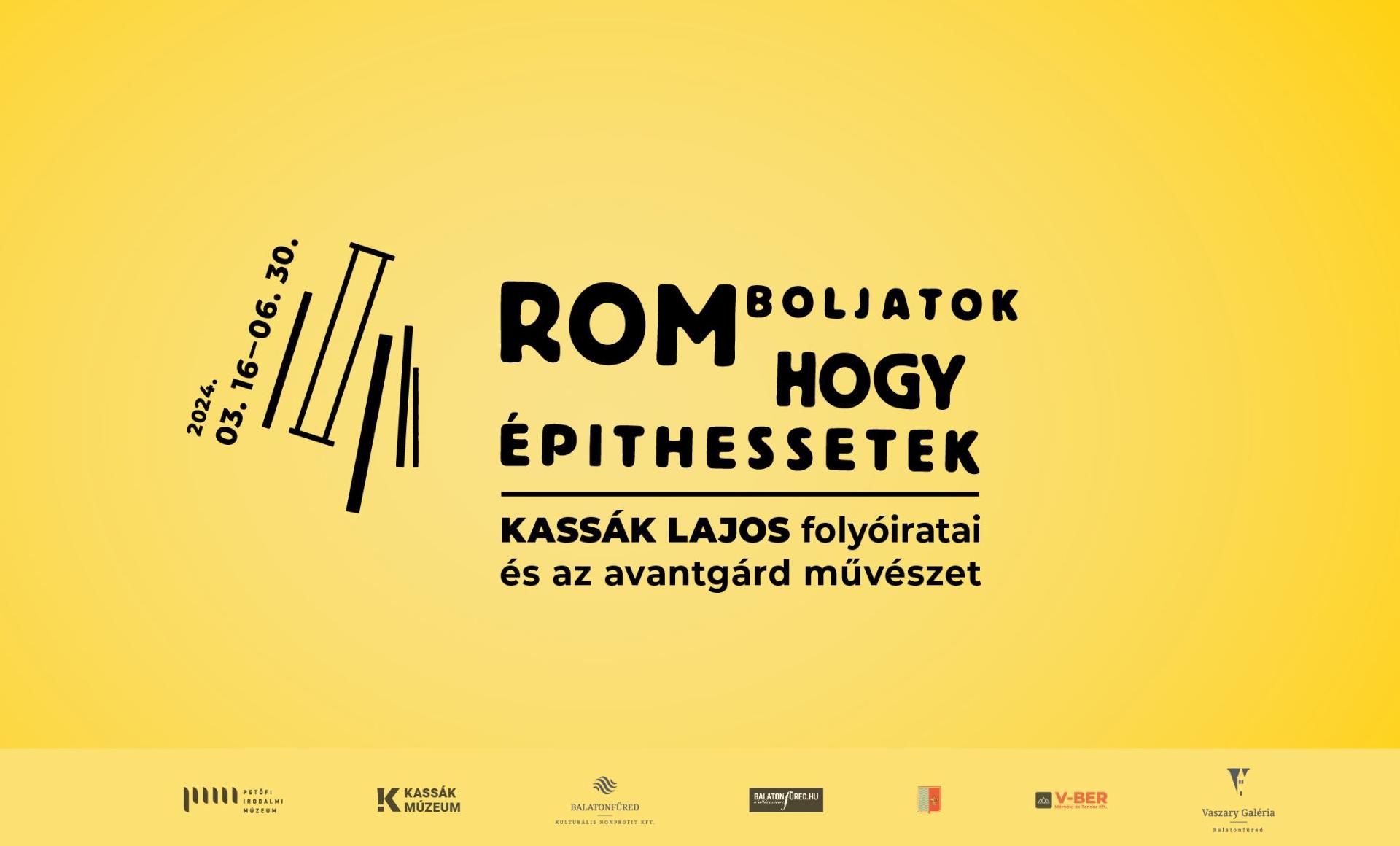 Romboljatok, hogy---banner