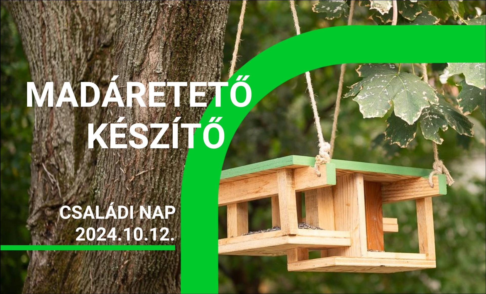 madáretető készítő családi nap banner