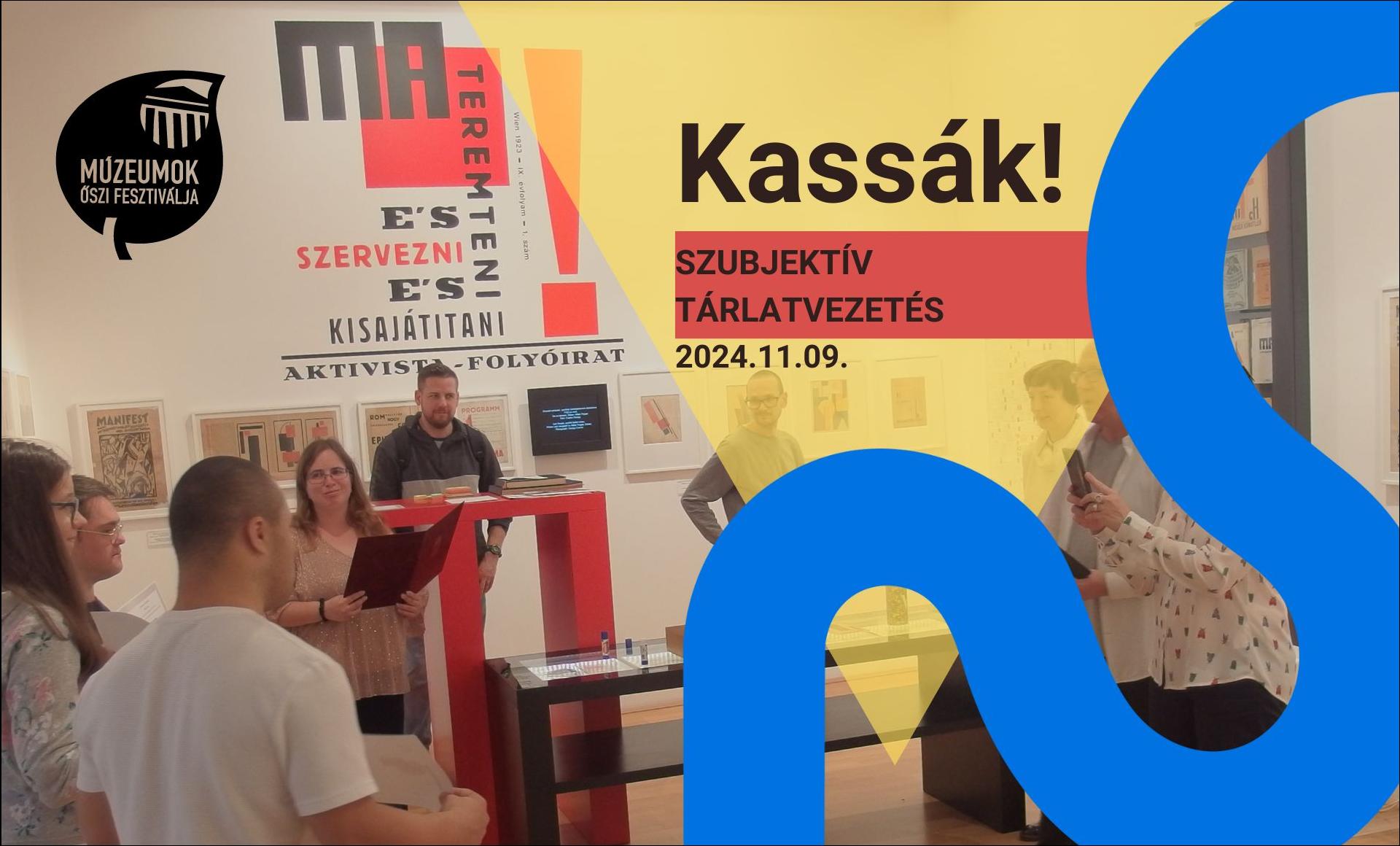 szubjektív tárlatvezetés - nyitott múzeum banner