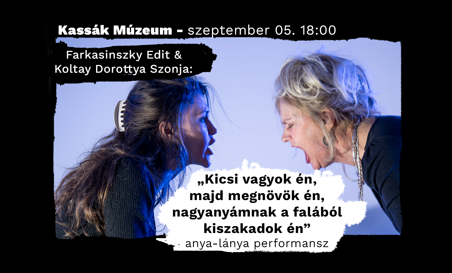 anya-lánya performansz