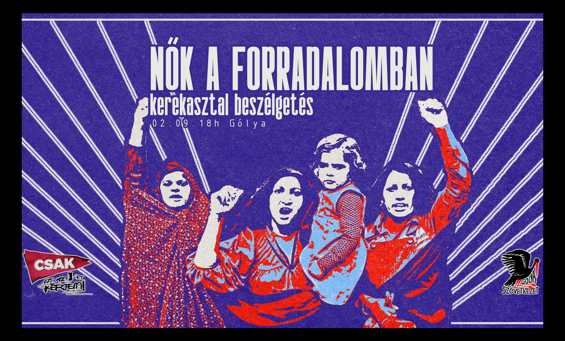 Nők a forradalomban cover