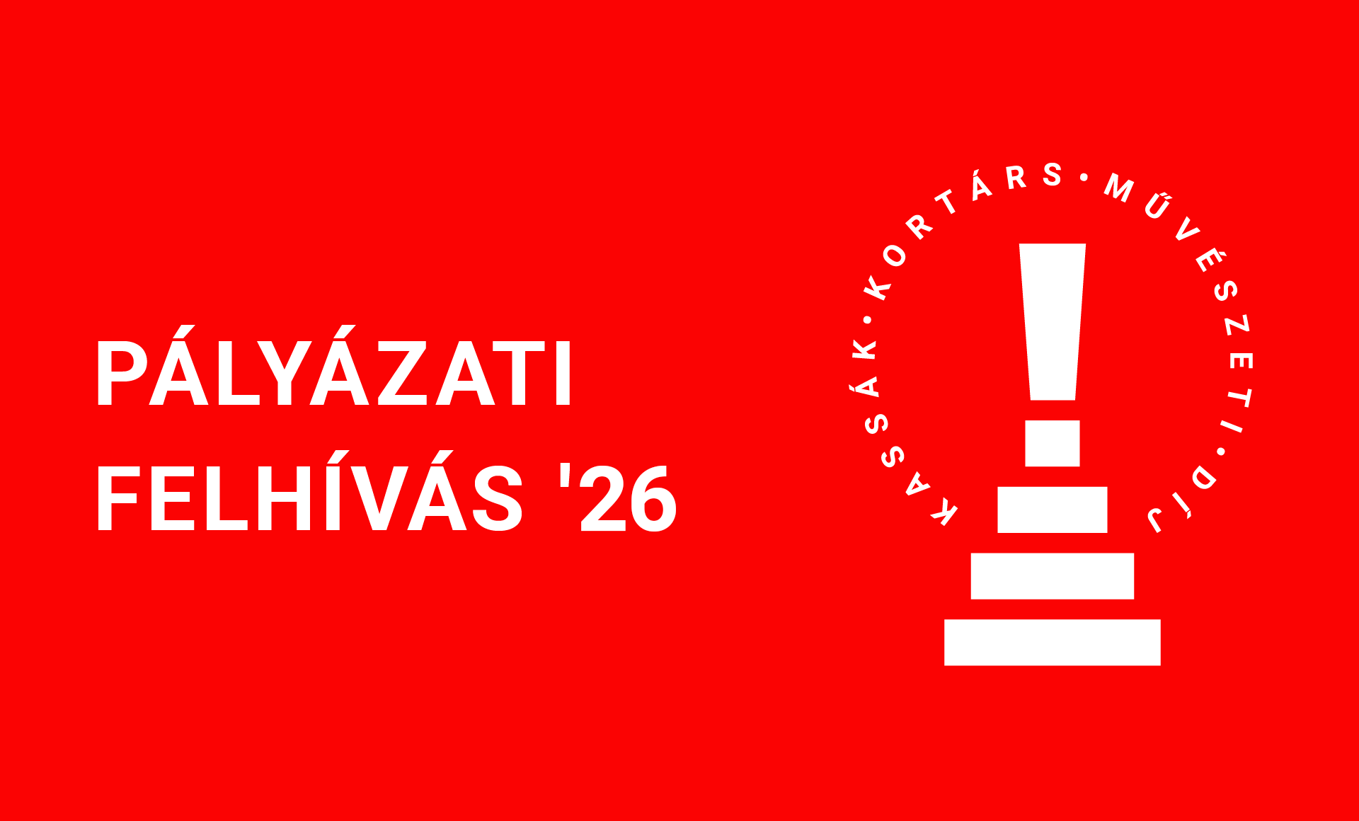 KKMD 2026 pályázati felhívás