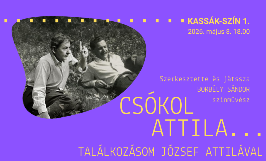 Borbély sándor színházi estje