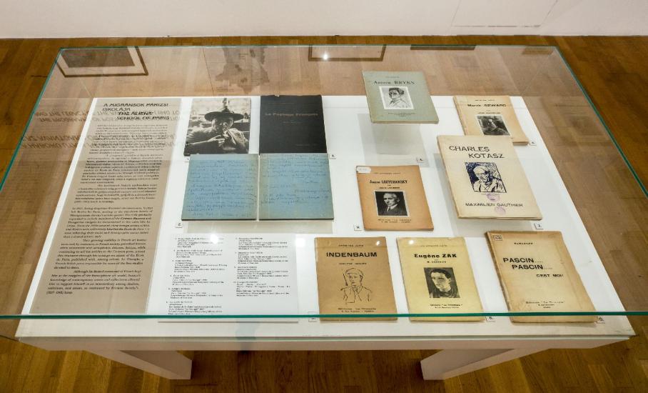 A Csavargások Anarchiában. Szittya Emil (1886-1964) kiállítás enteriőr Fotó: Birtalan Zsolt