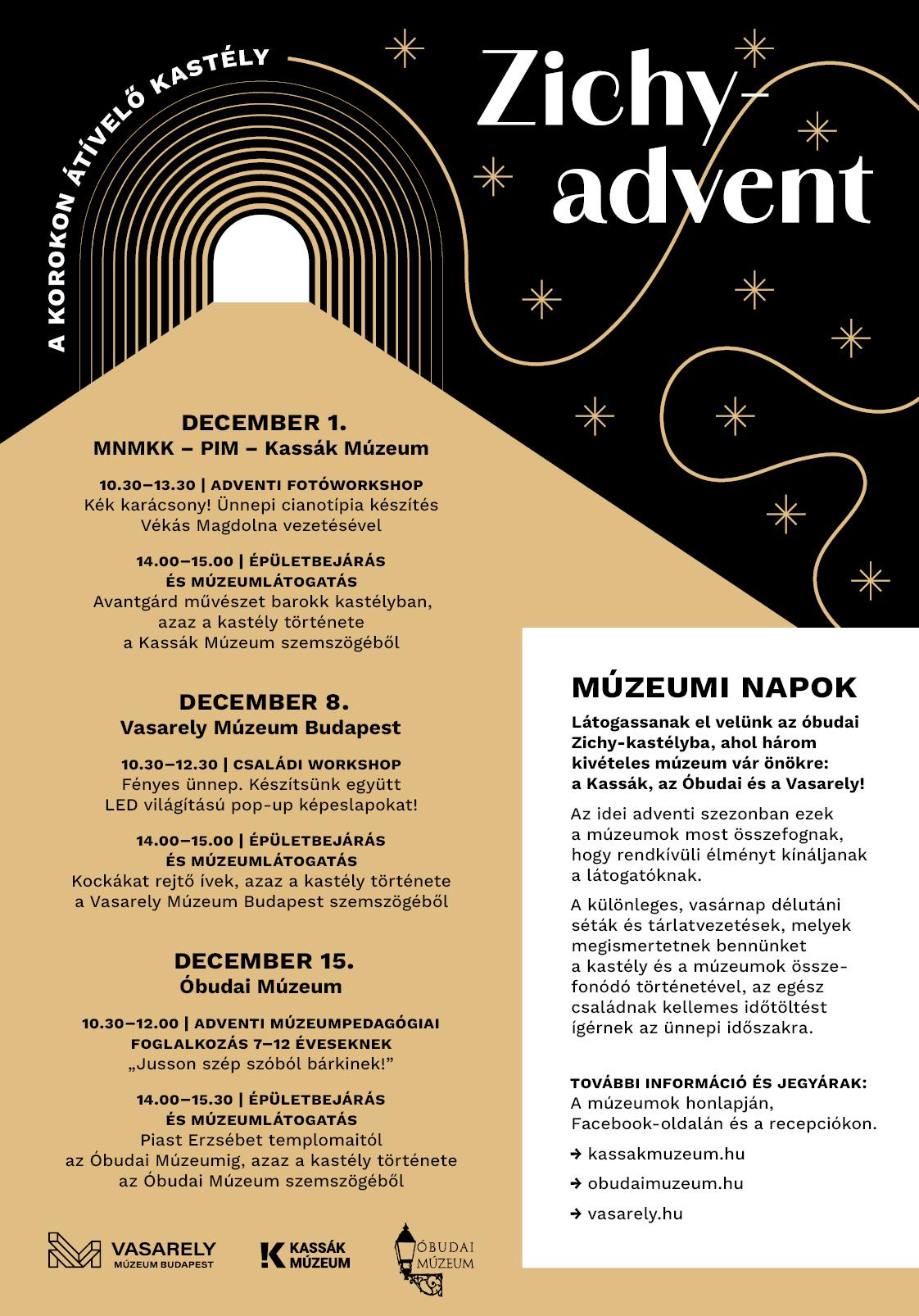 Zichy-advent 2024 plakát